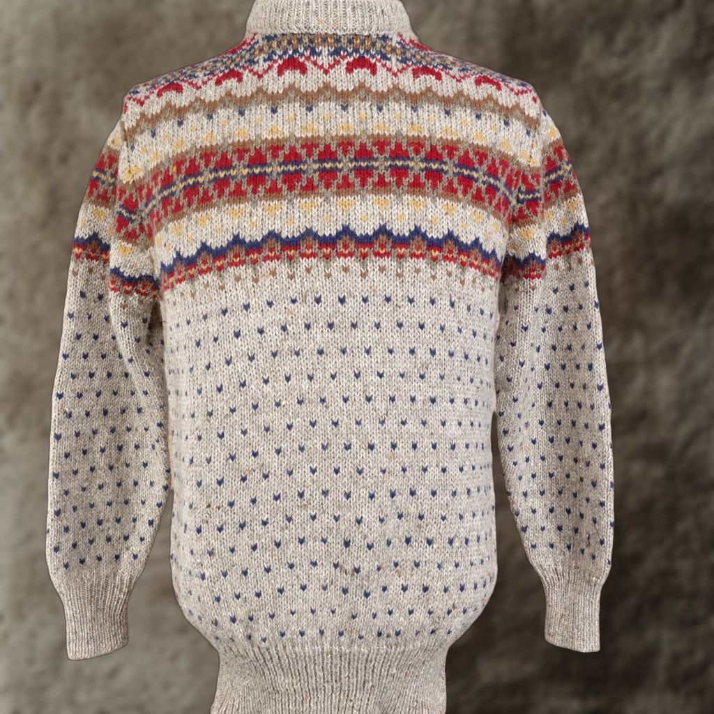 French Connection VINTAGE FRENCH CONNECTION NO 2 ARGYLE POLKA DOT PULLOVER SWEATER MENS L Size US L / EU 52-54 / 3 - 1 Thumbnail