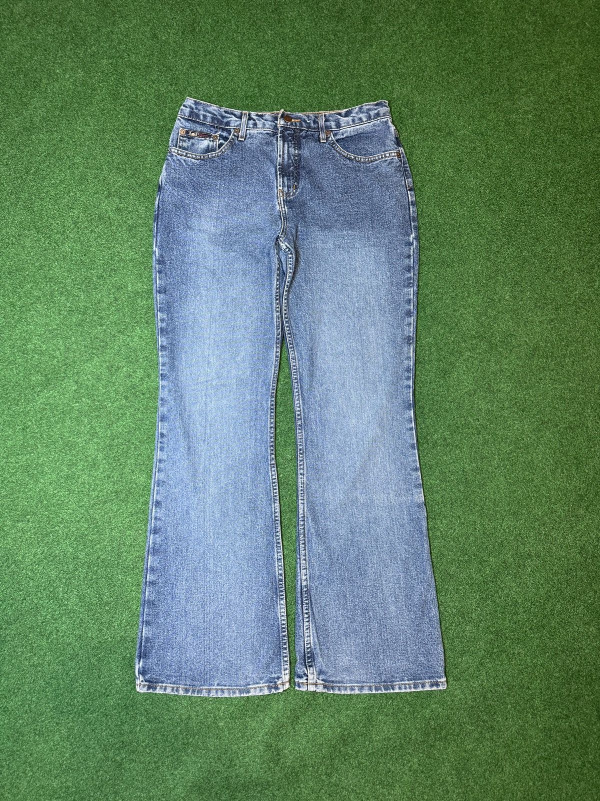 L.E.I. Vintage Y2K LEI Bootcut Flare Light Wash Regular Fit Jeans Size US 32 / EU 48 - 3 Thumbnail