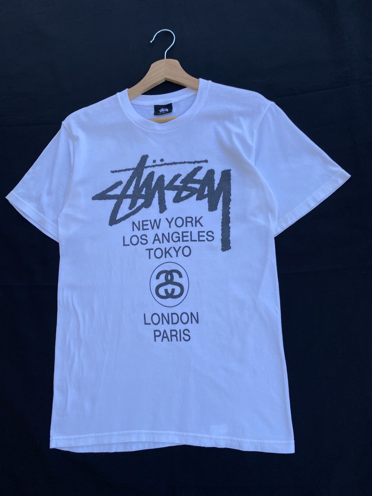 Stussy Rare Stussy New York,LA, Tokyo,London,Paris Tee Size US S / EU 44-46 / 1 - 4 Thumbnail