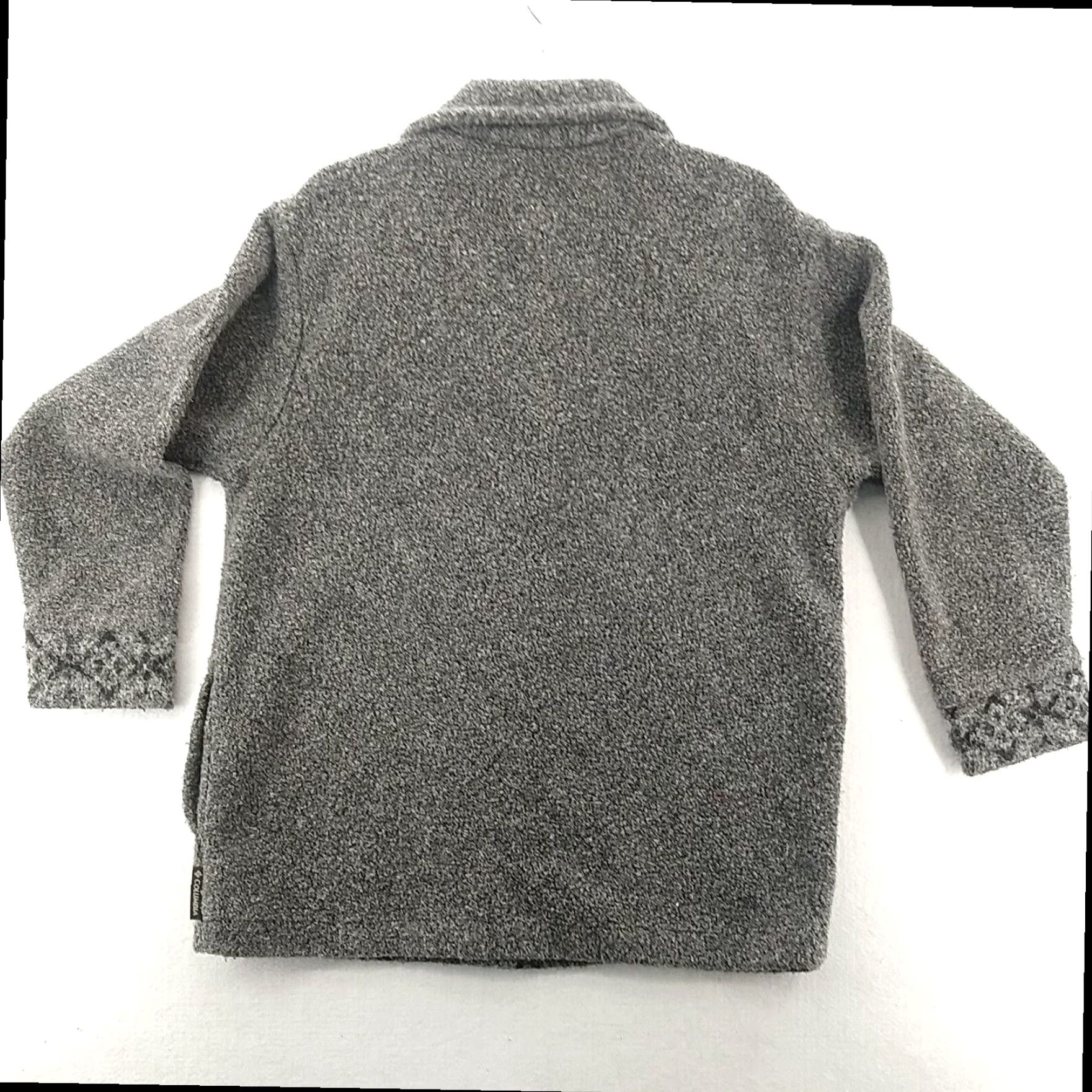 Vintage Womens Columbia Sweater Small Gray Wool Blend USA Made Oversized Size S / US 4 / IT 40 - 2 Thumbnail