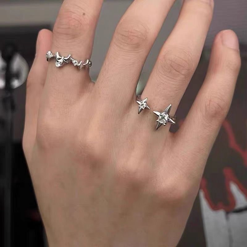Jewelry Rare Jewelry Rings Open Size Chrome Ring (Size 7-13) Size ONE SIZE - 2 Thumbnail