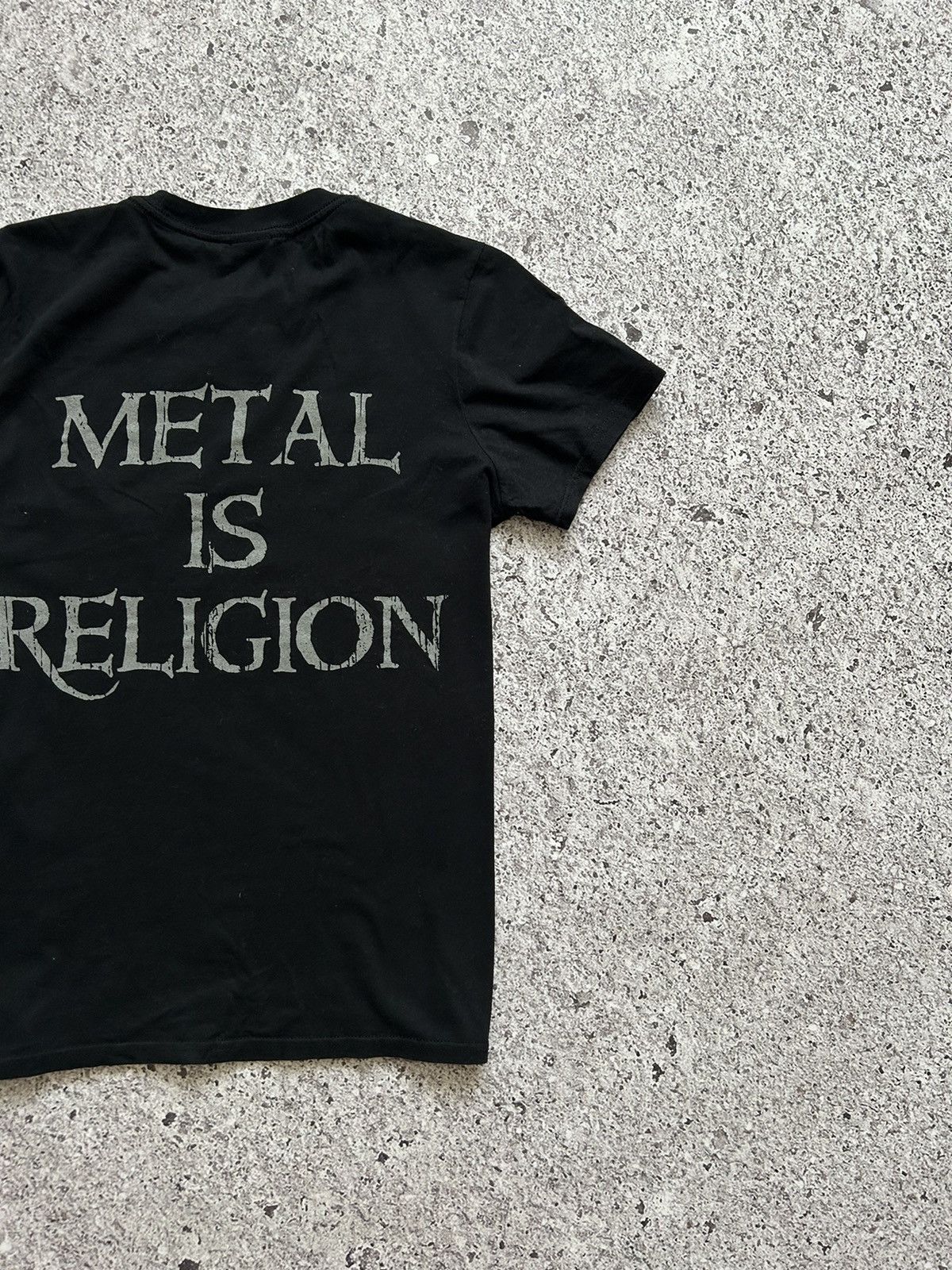 Band Tees × Vintage Vintage Powerwolf Metal Is Religion Rock Band T-shirt Size US S / EU 44-46 / 1 - 8 Thumbnail