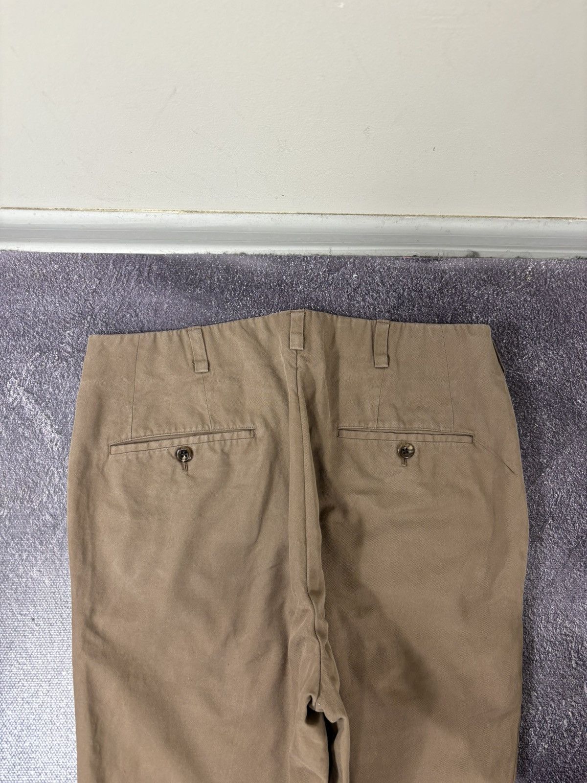 Oxxford Clothes Oxxford Clothes Men’s Straight Fit Classic Chino Pants Size US 30 / EU 46 - 13 Thumbnail