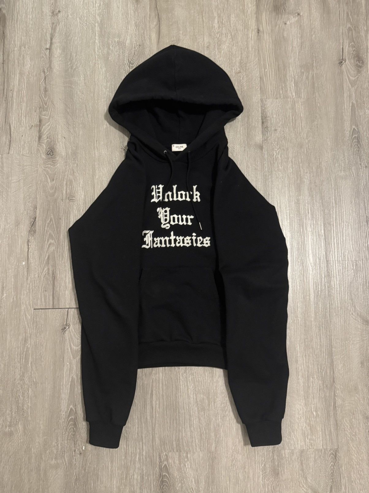 Celine Celine AW19 “Unlock Your Fantasies” Hoodie Size US S / EU 44-46 / 1 - 1 Thumbnail