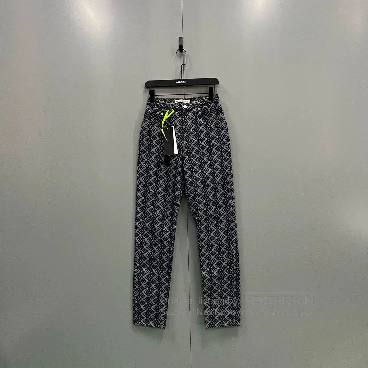 Acne Studios Acne Studios Patterned Full Print Trousers. Size 27" / US 4 / IT 40 - 1 Thumbnail