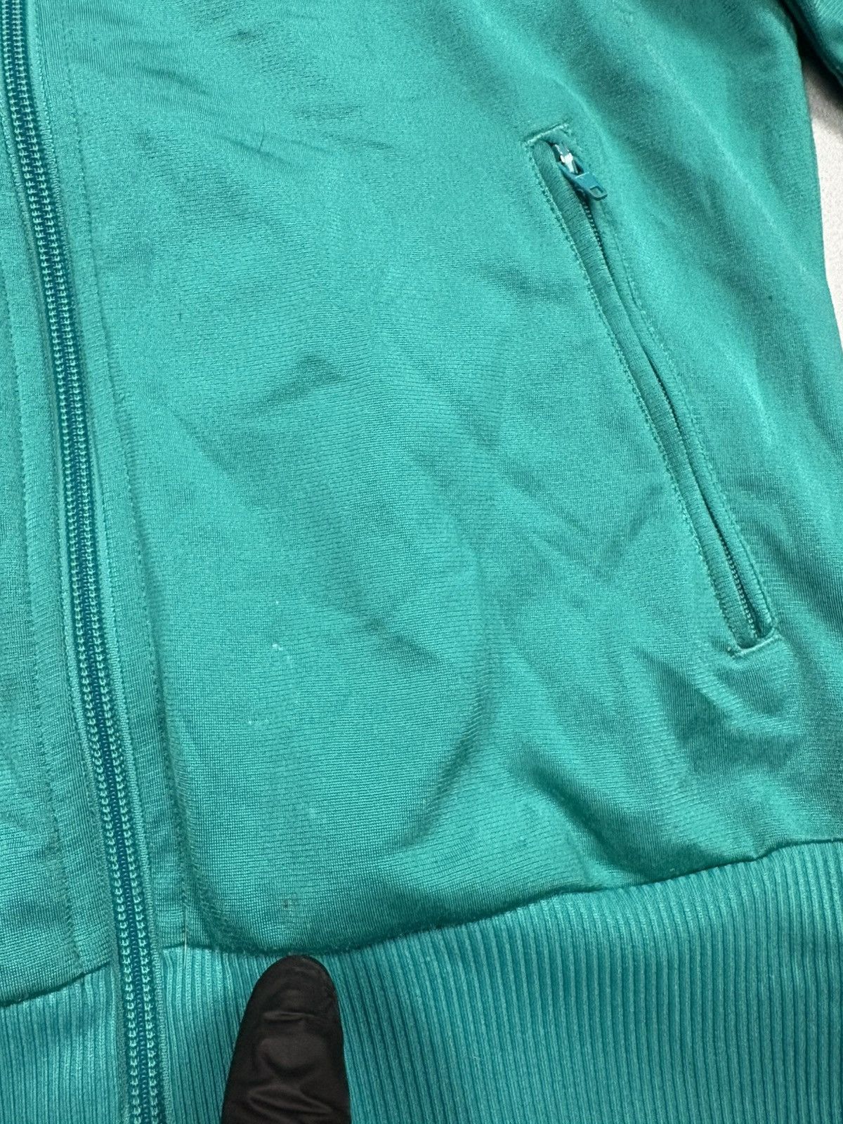 Adidas Vintage Adidas Originals Green Trefoil Track Jacket Size 36 Size XS / US 0-2 / IT 36-38 - 17 Thumbnail
