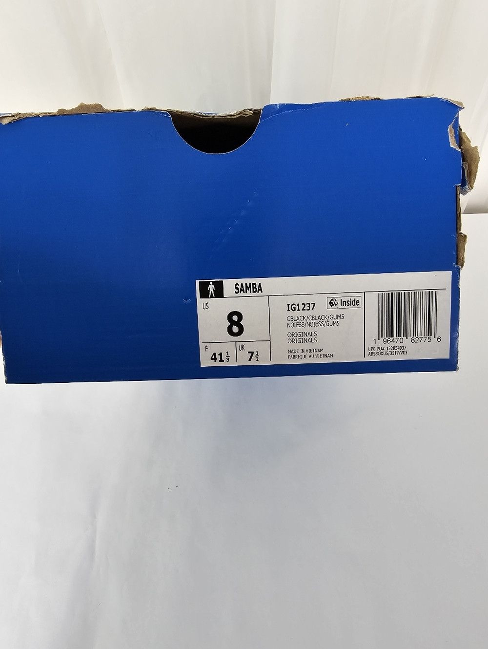 Adidas adidas Originals Samba OG Core Black Gum Sole Sneaker Iconic Size US 8 / EU 41 - 9 Thumbnail