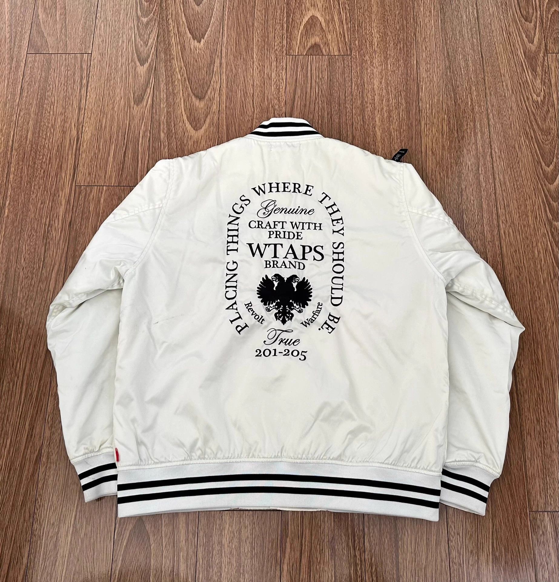 Wtaps WTAPS TEAM Jkt Nylon Twill Double Eagle Used M Oversized Size US M / EU 48-50 / 2 - 2 Thumbnail