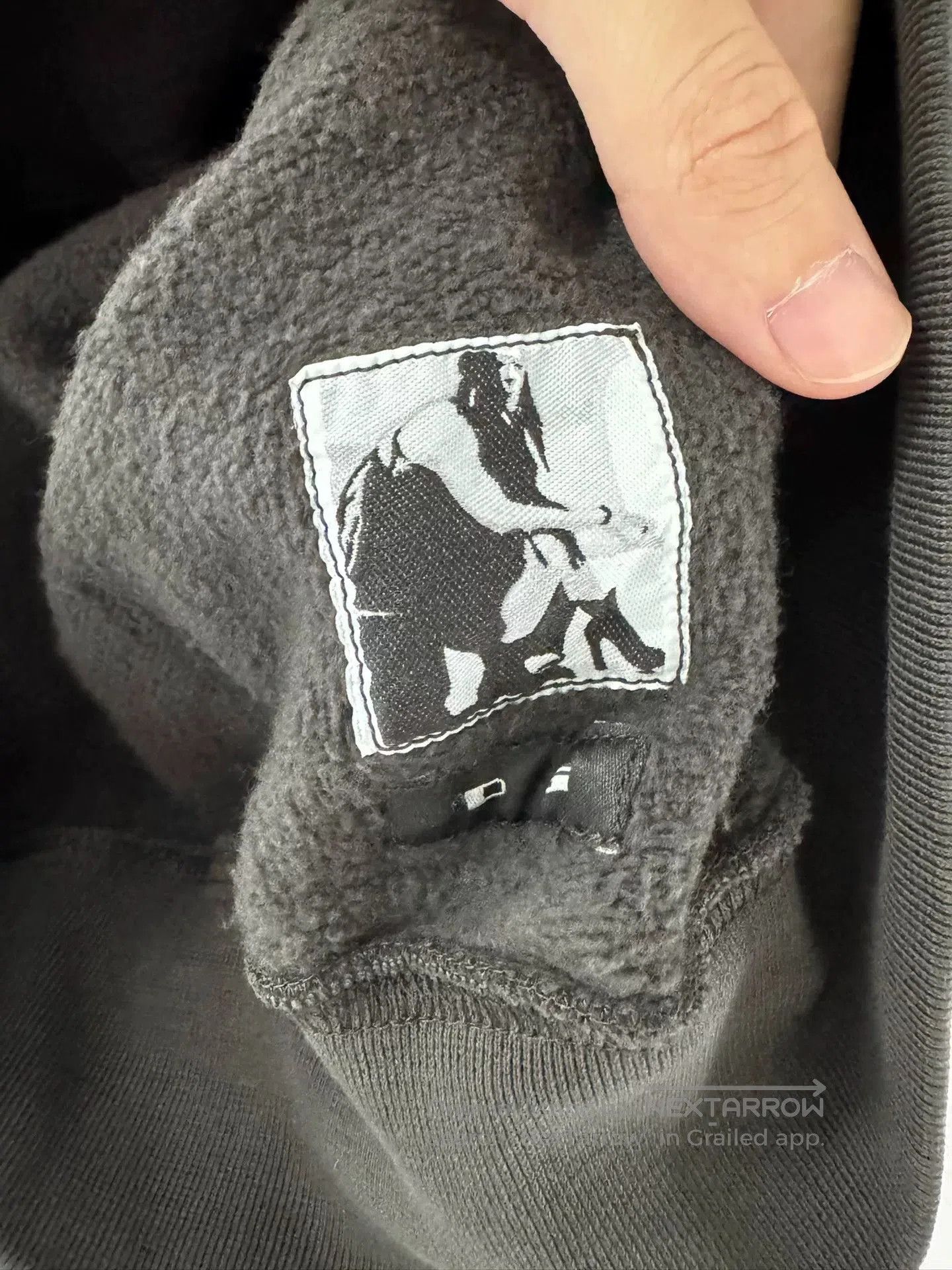 Rick Owens Drkshdw Rick Owens DRKSHDW Black Hoodie. Size US XS / EU 42 / 0 - 7 Thumbnail