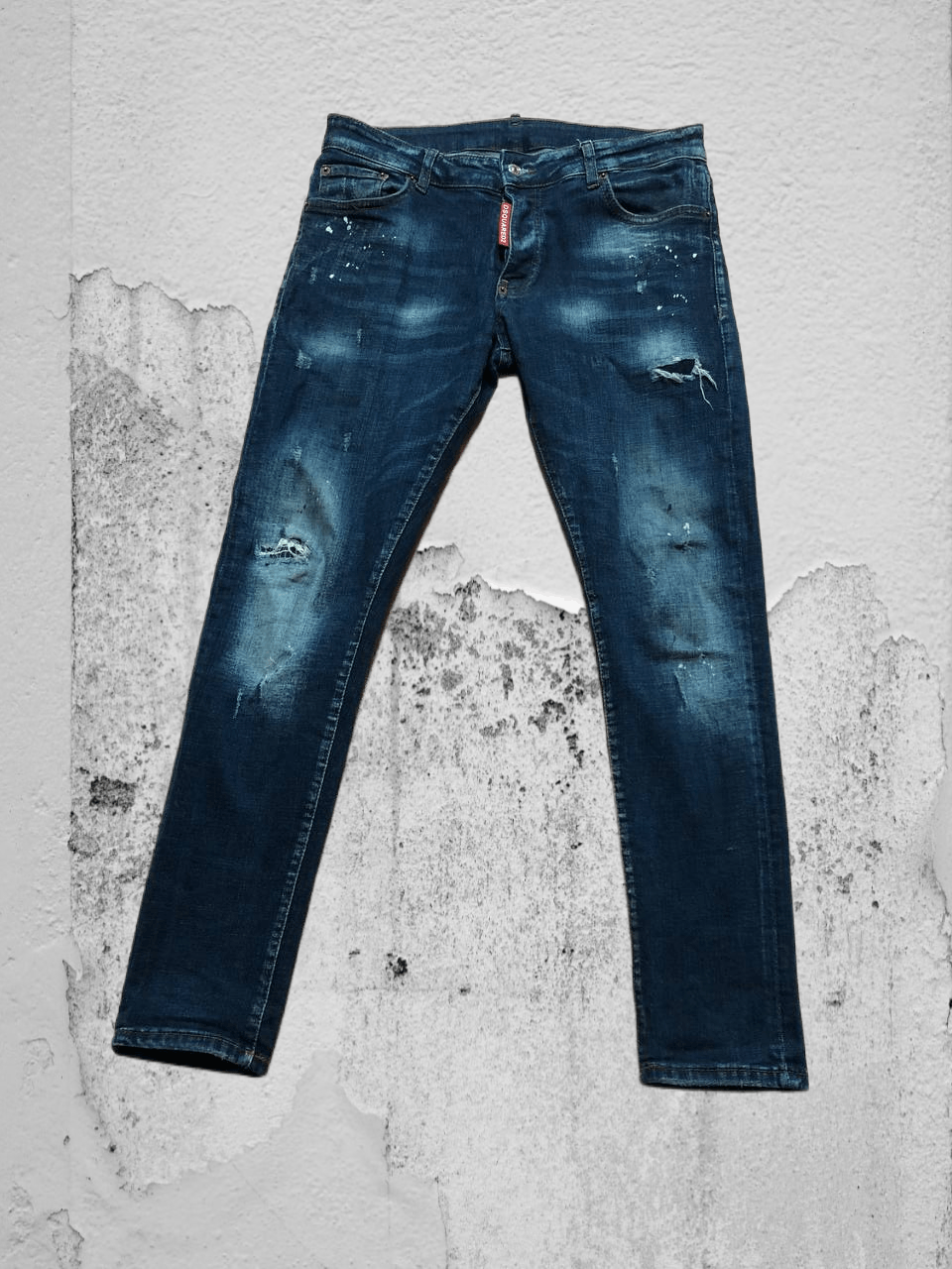 Dsquared2 blue jeans vintage DSQUARED2 logo Y2K made in Italy Size US 32 / EU 48 - 1 Thumbnail