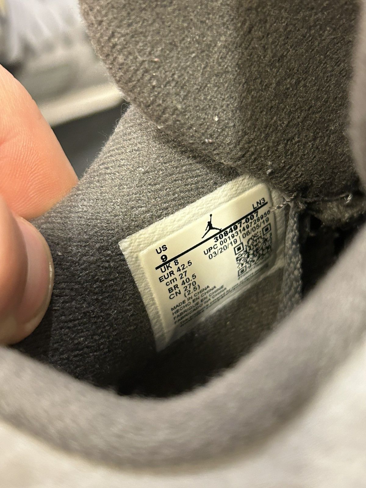Jordan Brand Jordan 4 Retro ‘Cool Grey’ Size US 9 / EU 42 - 8 Thumbnail