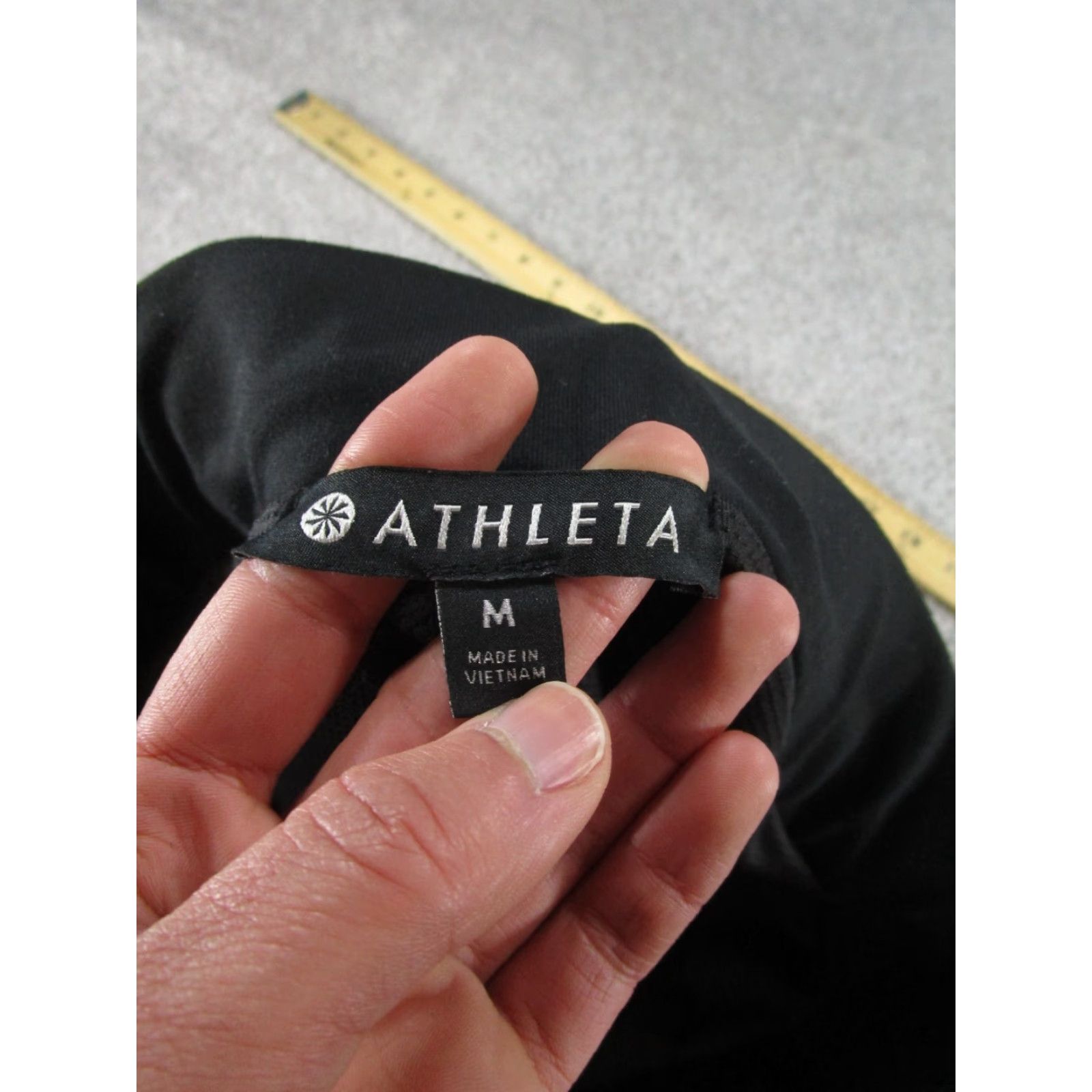 Athleta VINTAGE Athleta Womens Skort Activewear Athletic Outdoor Sports 90s Black Drawstring Short Size ONE SIZE - 7 Thumbnail