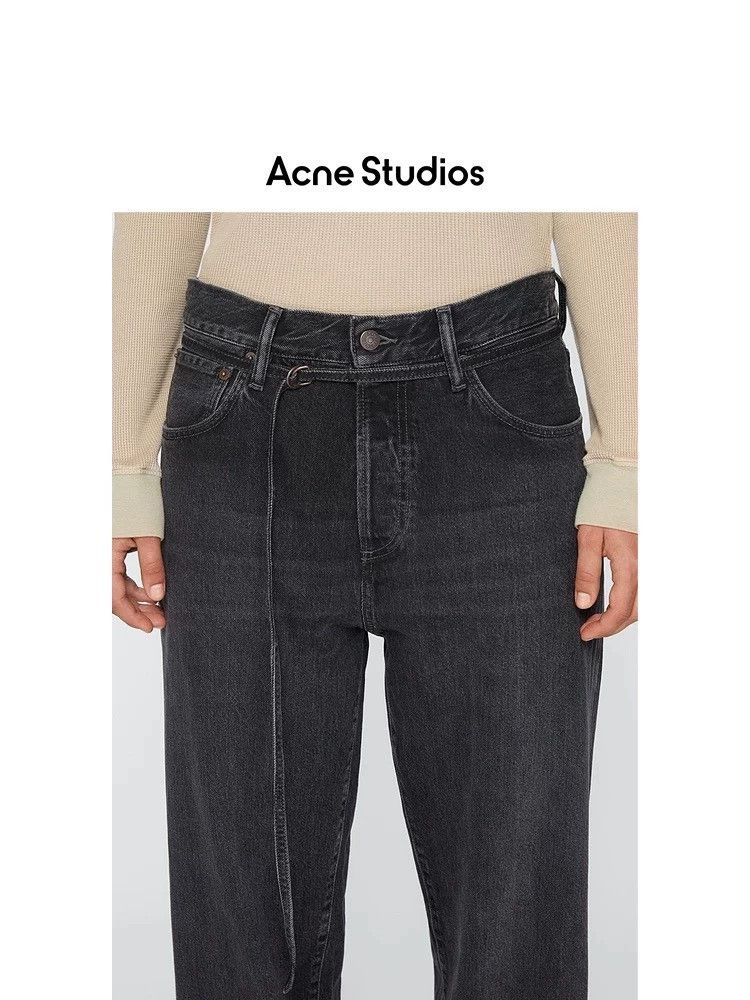 Acne Studios acne studios black jeans 2504-Nextarrow Size US 32 / EU 48 - 2 Thumbnail