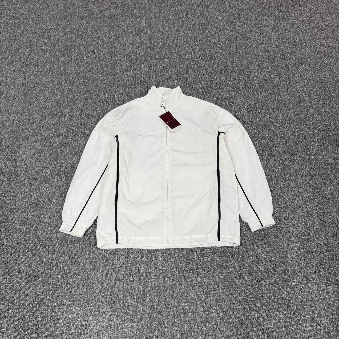 Gucci Gucci GG Allover Black Lines Oversized Jkt S NWT Size S / US 4 / IT 40 - 1 Thumbnail