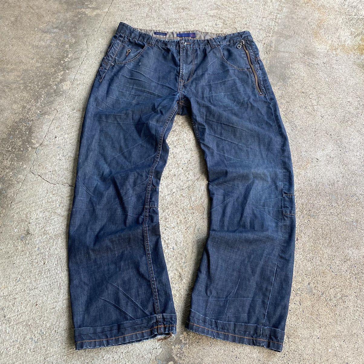 Japanese Brand × Southpole × Vintage Vintage Y2K SYN Baggy Afflicton Style Jeans Size US 40 / EU 56 - 9 Thumbnail