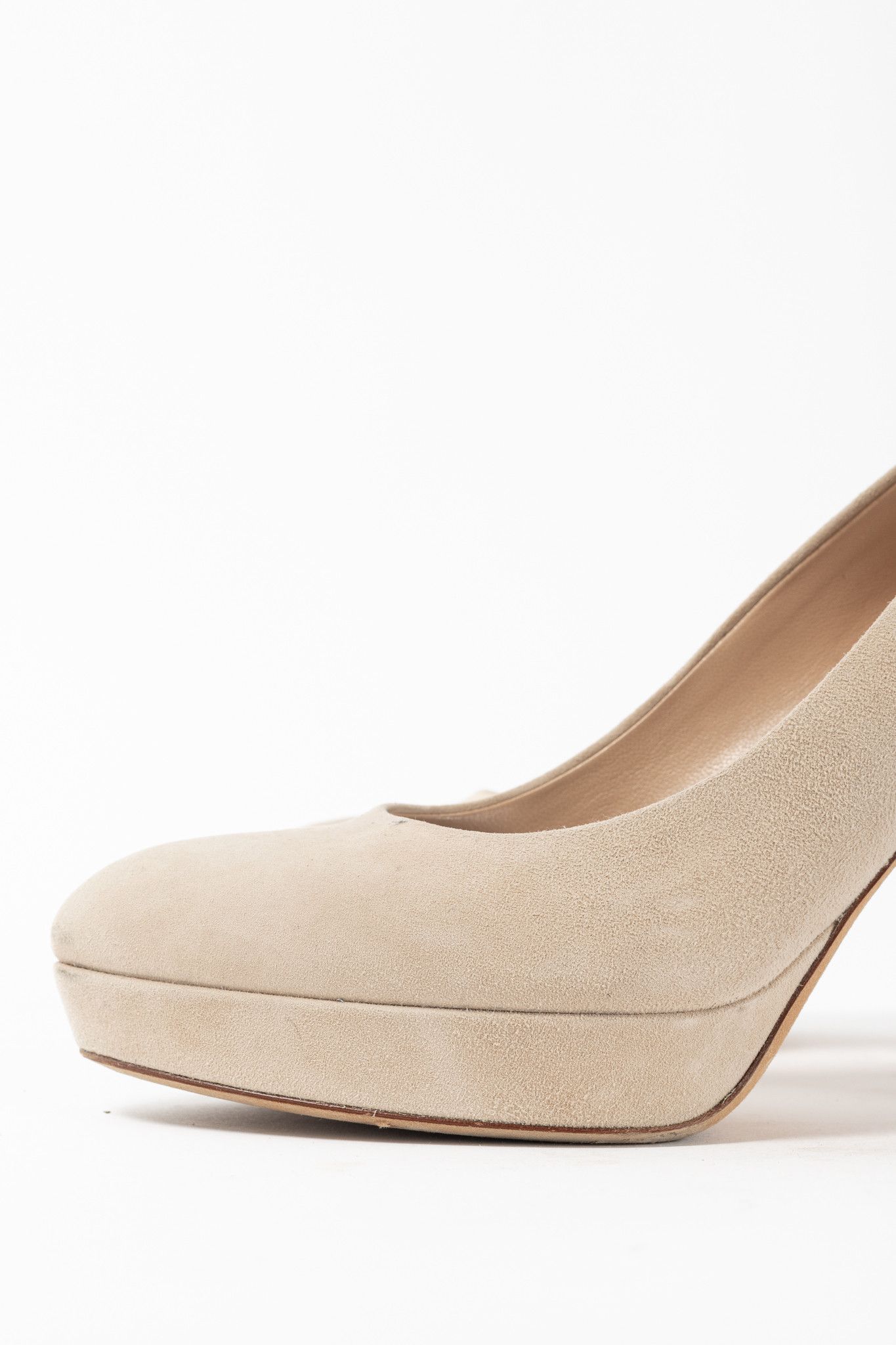 Gucci Gucci Sable Kid Scamosciato Platform Pumps Size US 8 / IT 38 - 7 Thumbnail