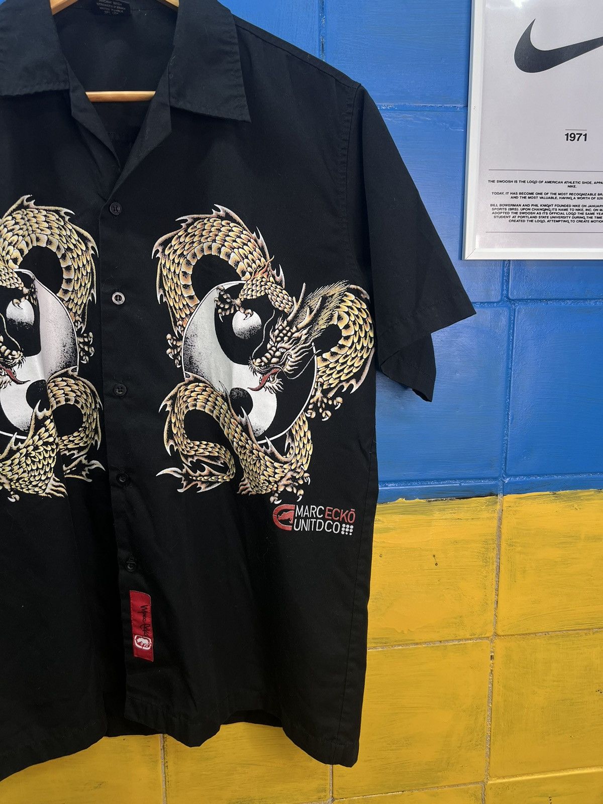Ecko Unltd. × Vintage Vintage 90s Ecko Unltd Dragon Japan Style Hip Hop Rap Size US S / EU 44-46 / 1 - 3 Thumbnail