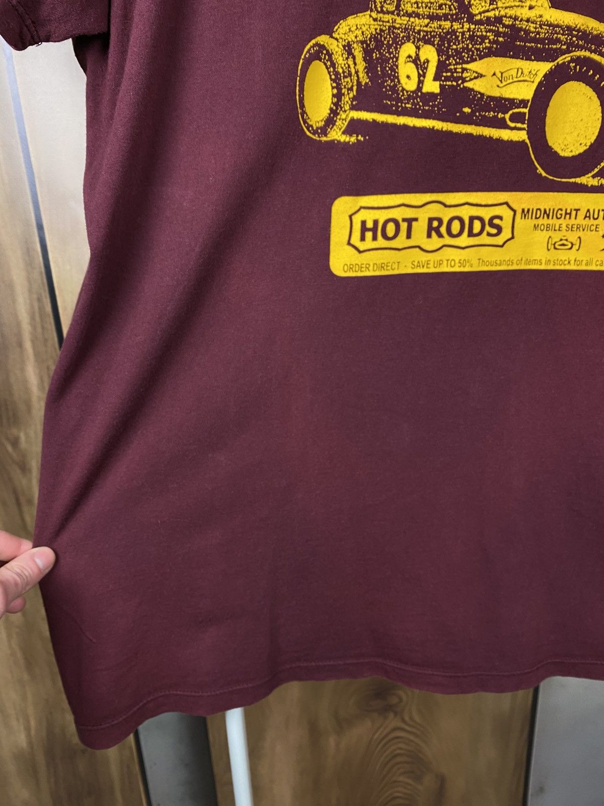 Von Dutch 🚘T-Shirt Von Dutch Hot Rods Car Compton California Tee🚘 Size US XL / EU 56 / 4 - 7 Thumbnail
