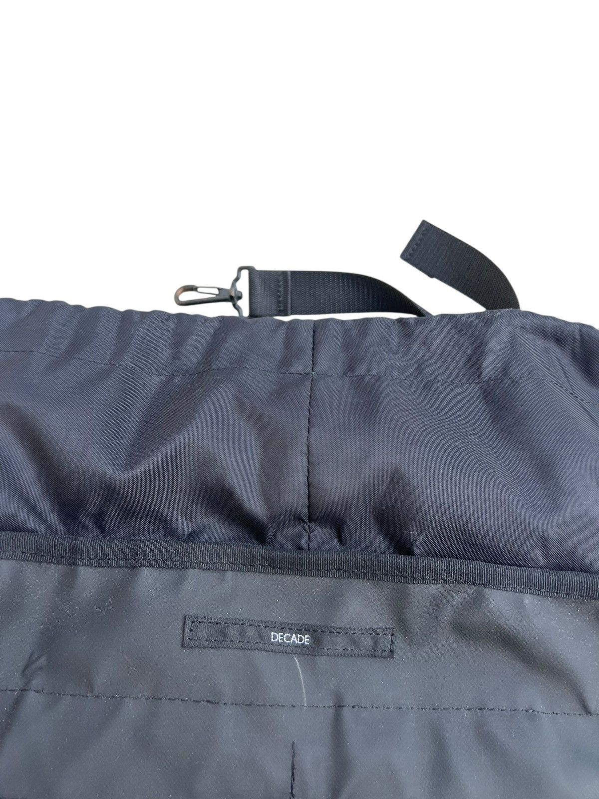 Leather DECADE Japan Distressed Backpack Leather Cotton Size ONE SIZE - 23 Thumbnail