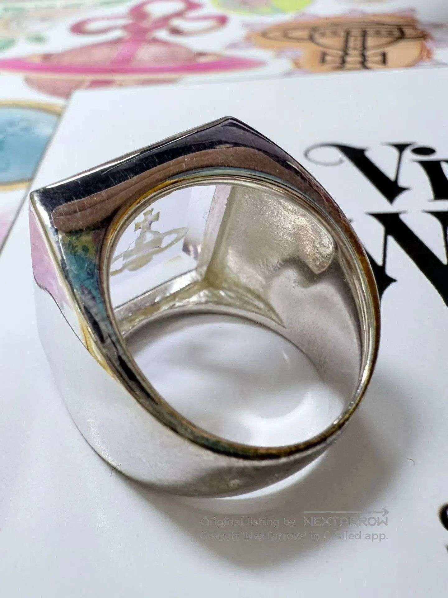 Vivienne Westwood vivienne westwood saturn ring vintage design. Size ONE SIZE - 5 Thumbnail