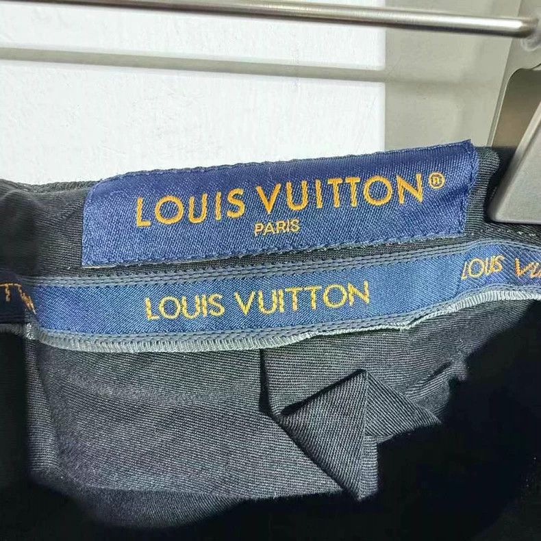 Louis Vuitton LOUIS VUITTON size US 50 24 FIDO Solid Pocket Wool Straigh Size US 34 / EU 50 - 4 Thumbnail