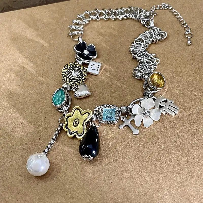 Jewelry × Vintage Punk Bramble Rose Choker Necklace Size ONE SIZE - 2 Thumbnail