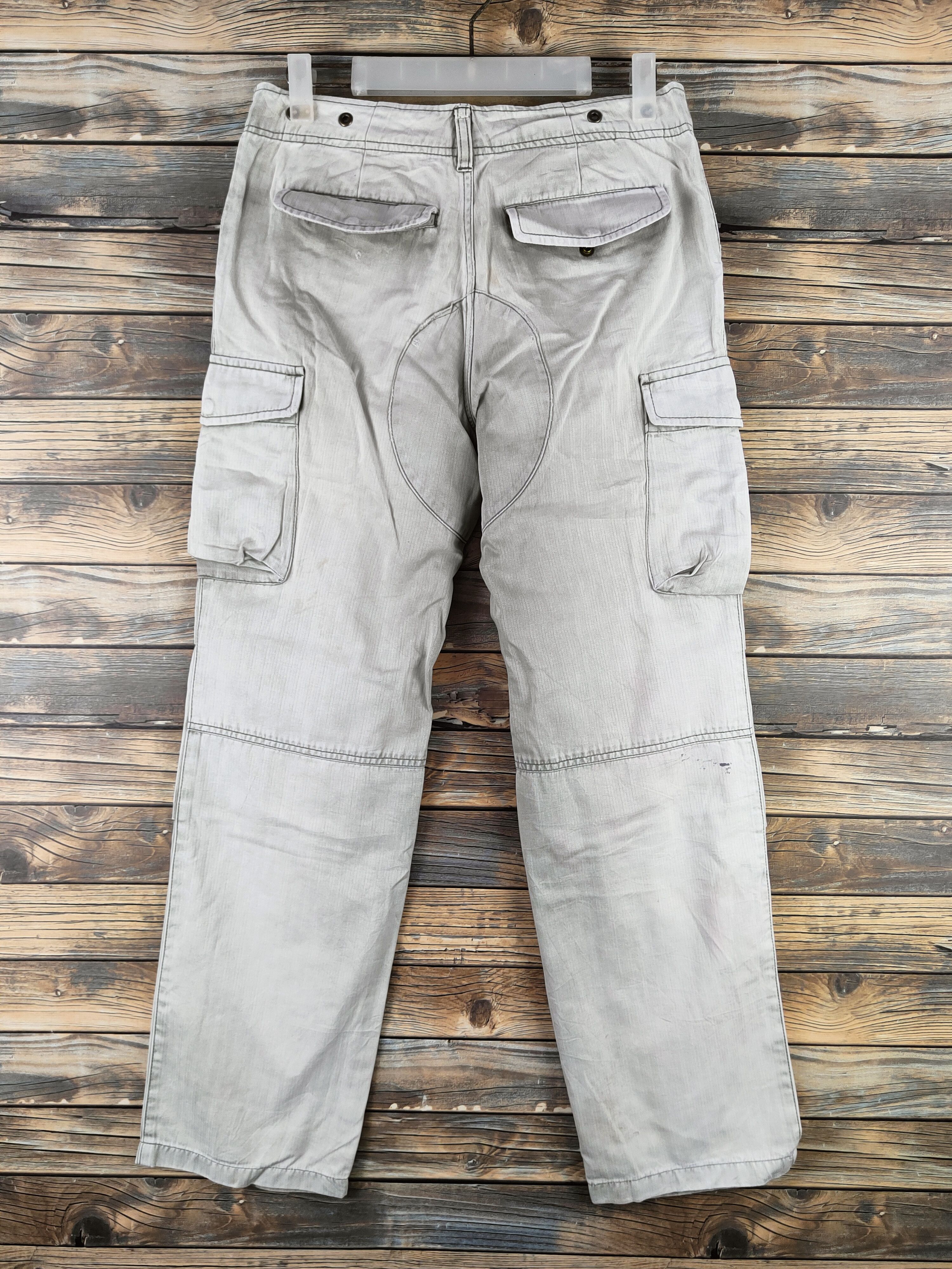 Japanese Brand DL Spick and Span Green Multipocket Cargo Pants #46-881 Size US 28 / EU 44 - 7 Thumbnail