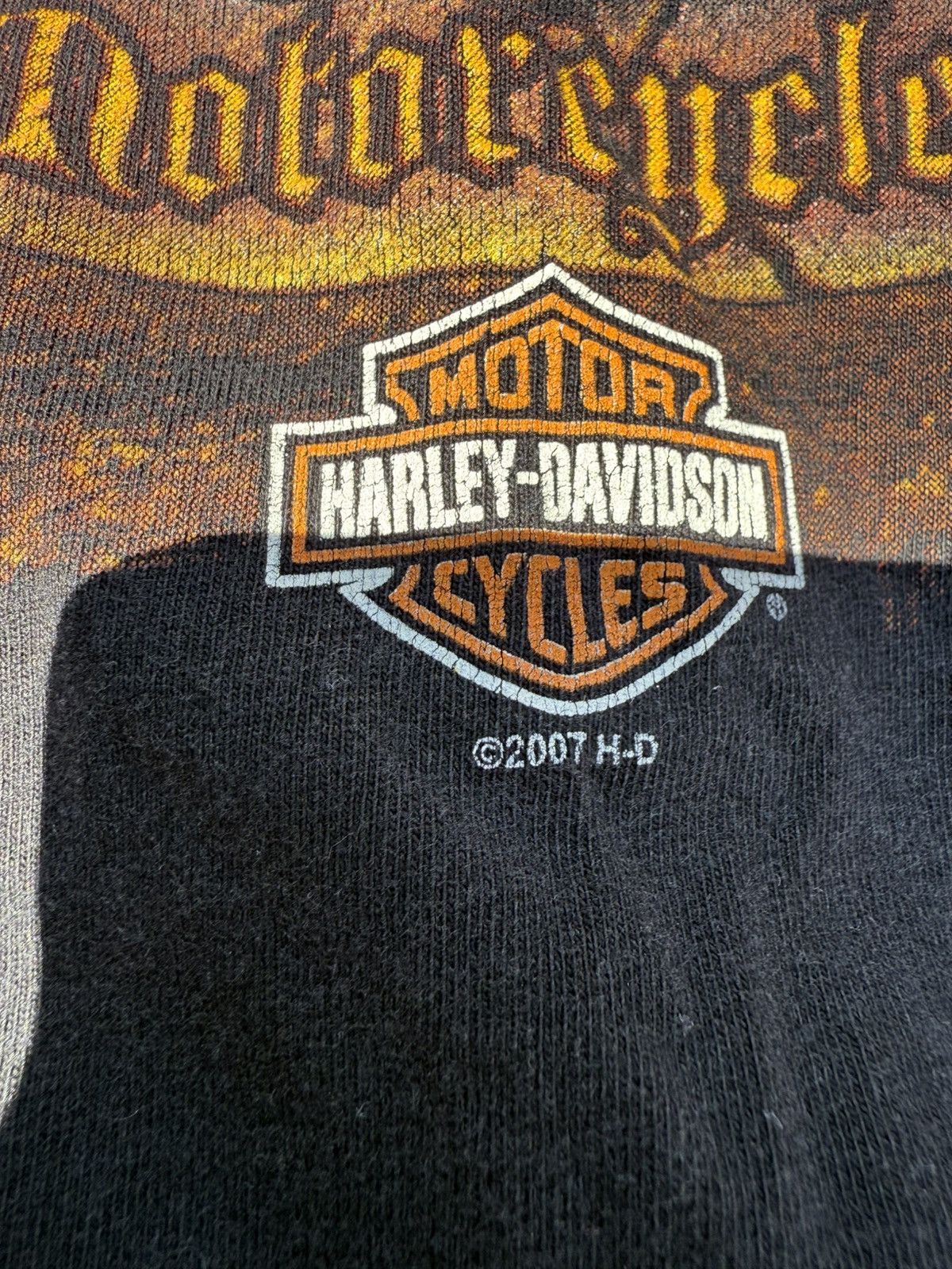 Harley Davidson Harley Davidson 07 Skull Graphic Tee Size US L / EU 52-54 / 3 - 5 Thumbnail