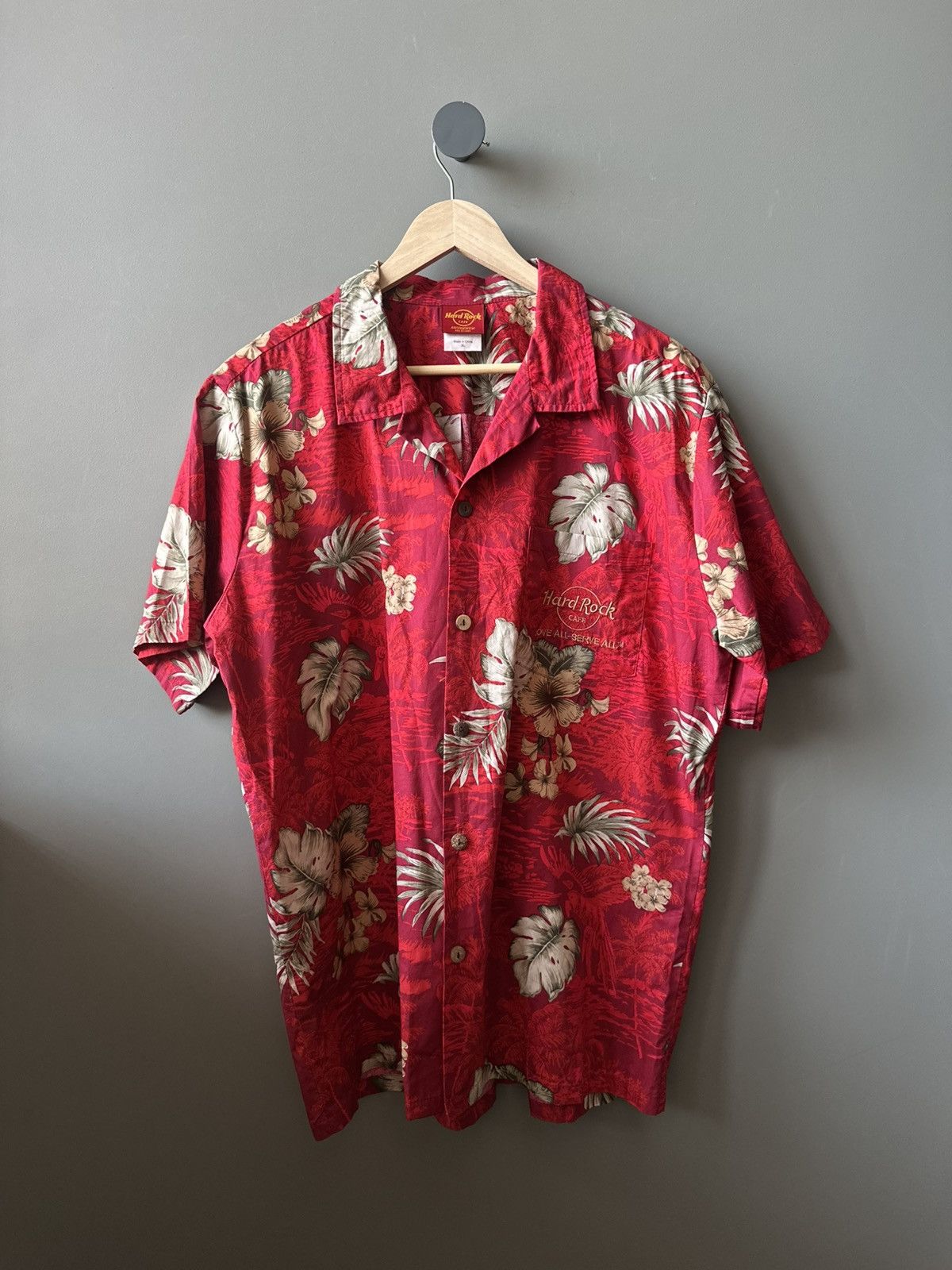 Hard Rock Cafe Hard Rock Hawaii Cotton Shirt Size XL Size US XL / EU 56 / 4 - 1 Thumbnail
