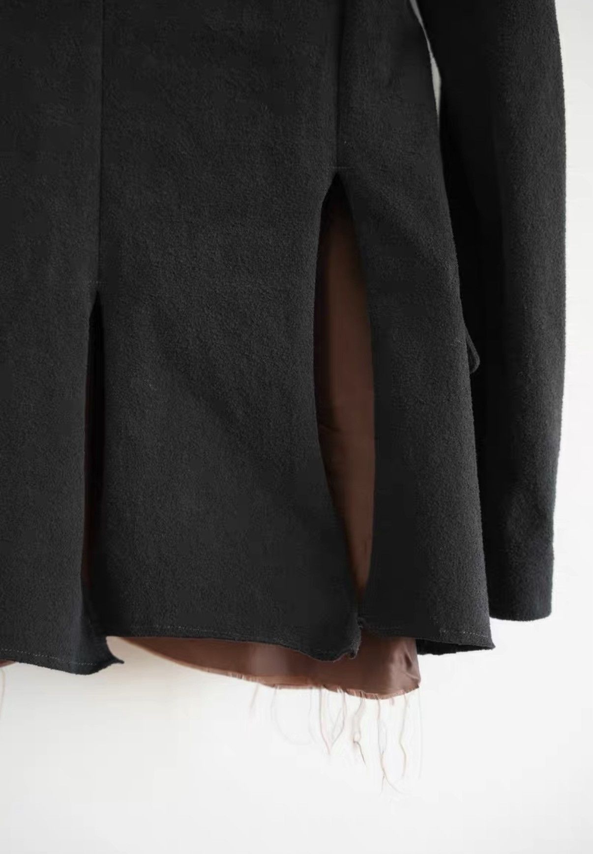Sulvam Sulvam 19AW Cut-Off Raw Edge Blazer K4 Size US S / EU 44-46 / 1 - 5 Thumbnail