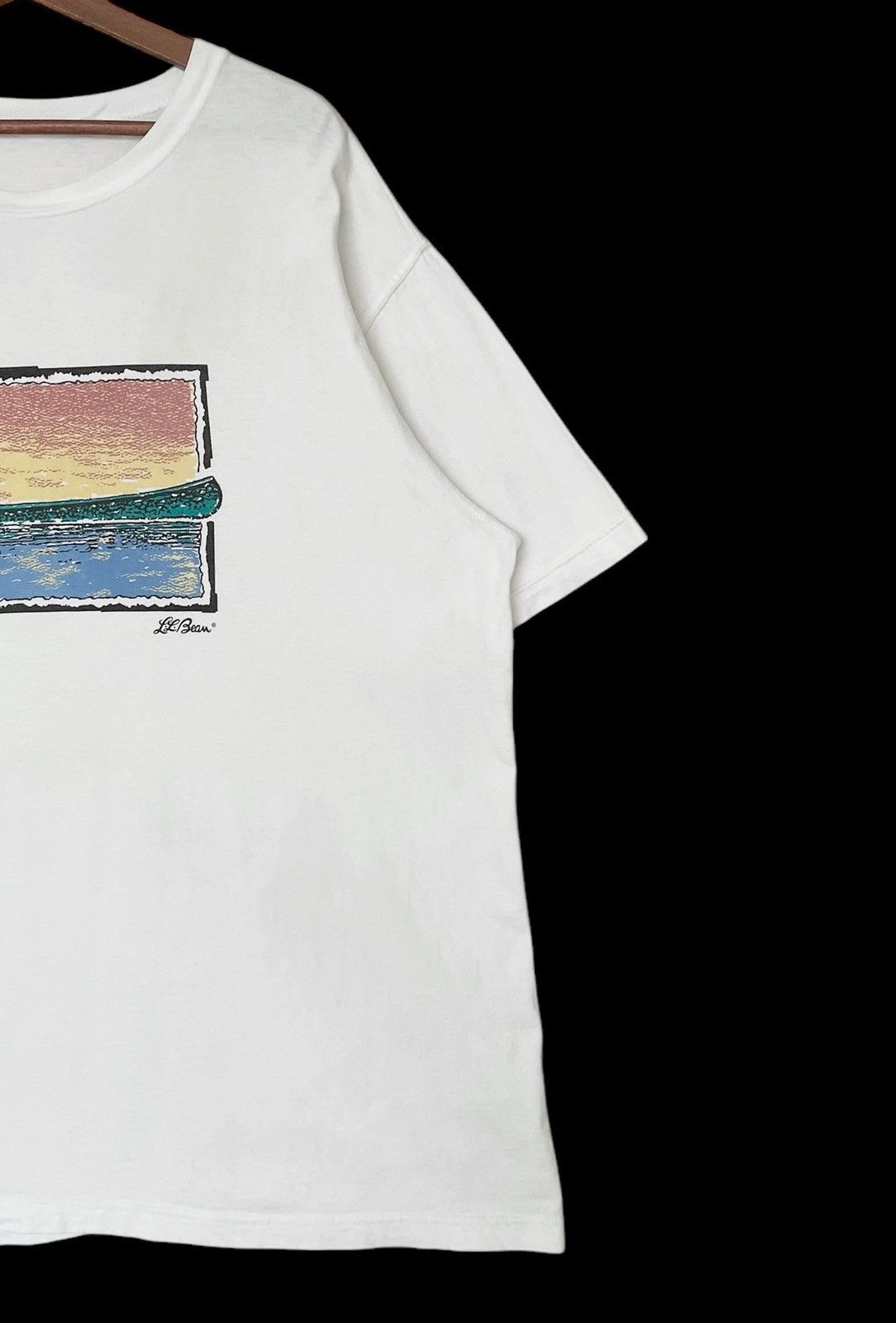 L.L. Bean × Vintage Vintage L.L Bean Oversized T-shirt 1990s Size US M / EU 48-50 / 2 - 6 Thumbnail