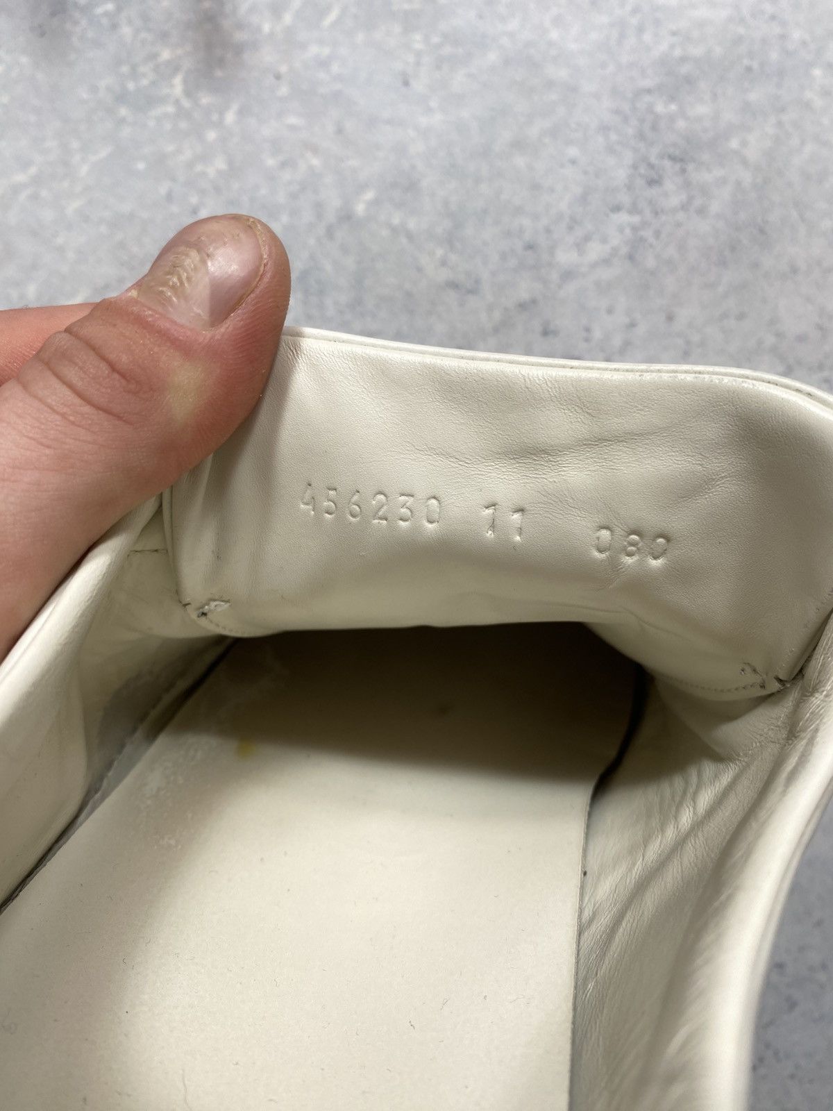 Gucci Gucci Ace Snake White Leather Shoes Trainers UK11 US11.5 Size US 11.5 / EU 44-45 - 21 Thumbnail