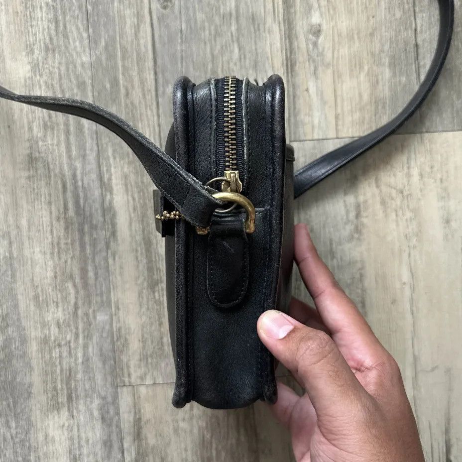 Coach Vintage Coach 9973 Kit Black Leather Bag Size ONE SIZE - 3 Thumbnail