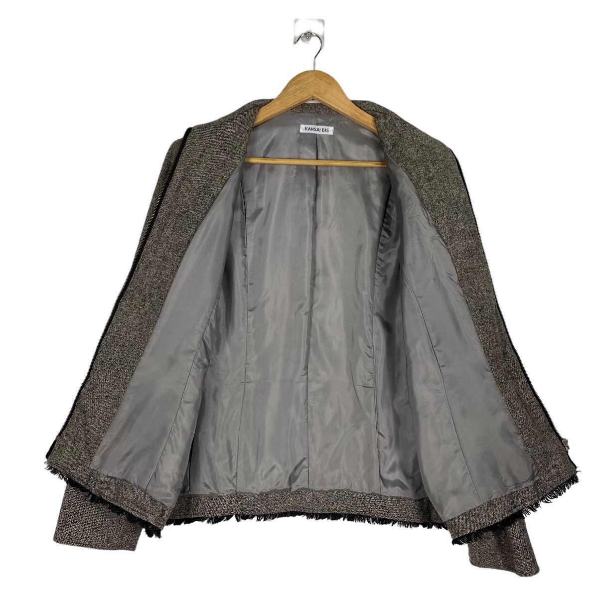 Japanese Brand × Kansai Yamamoto Kansai Bis By Kansai Yamamoto Zipper Jacket Size US M / EU 48-50 / 2 - 9 Thumbnail