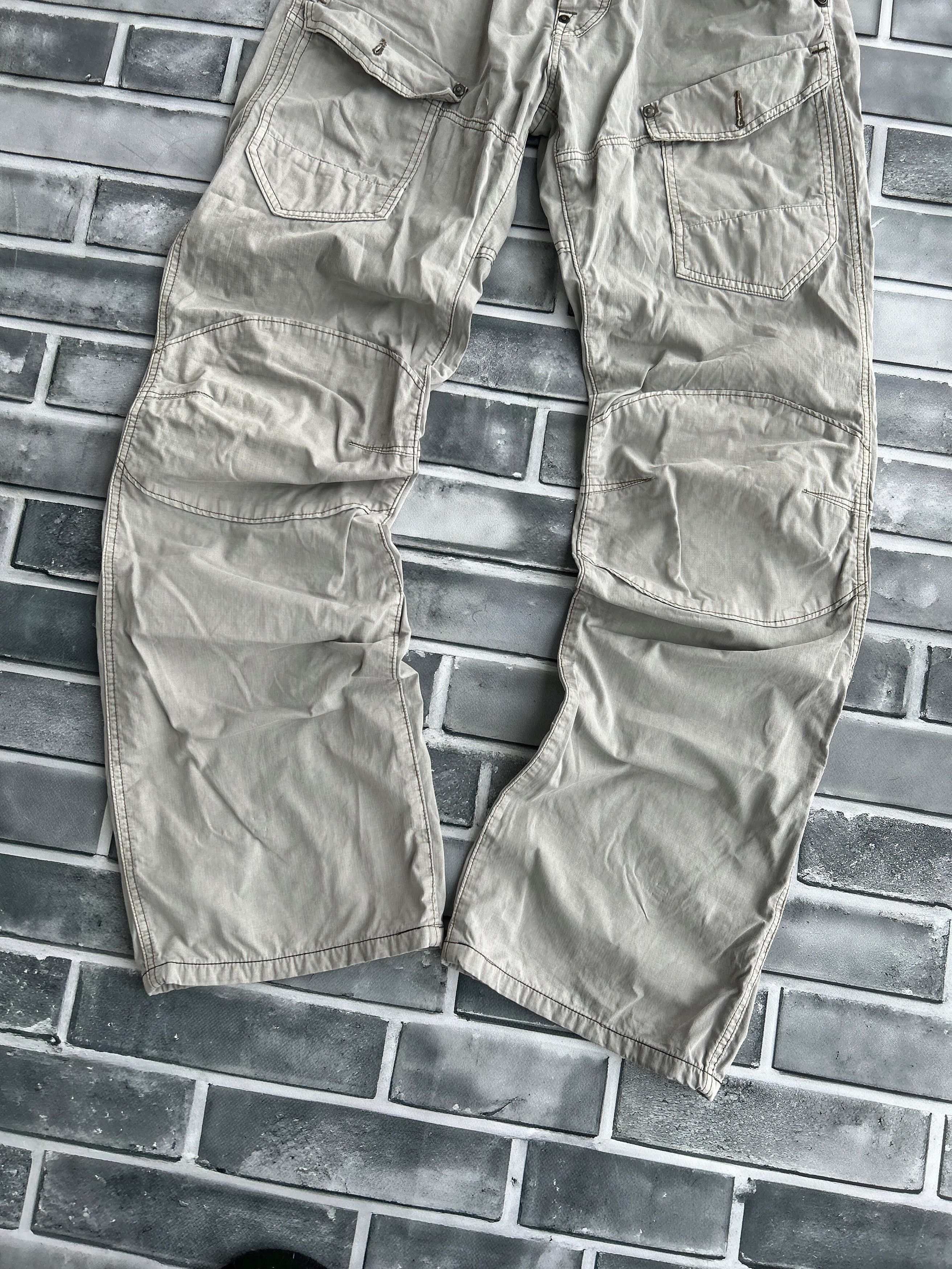 Vintage VTG G-Star Cargo Pants Tactical Military Utility Beige Y2K Size US 30 / EU 46 - 3 Thumbnail