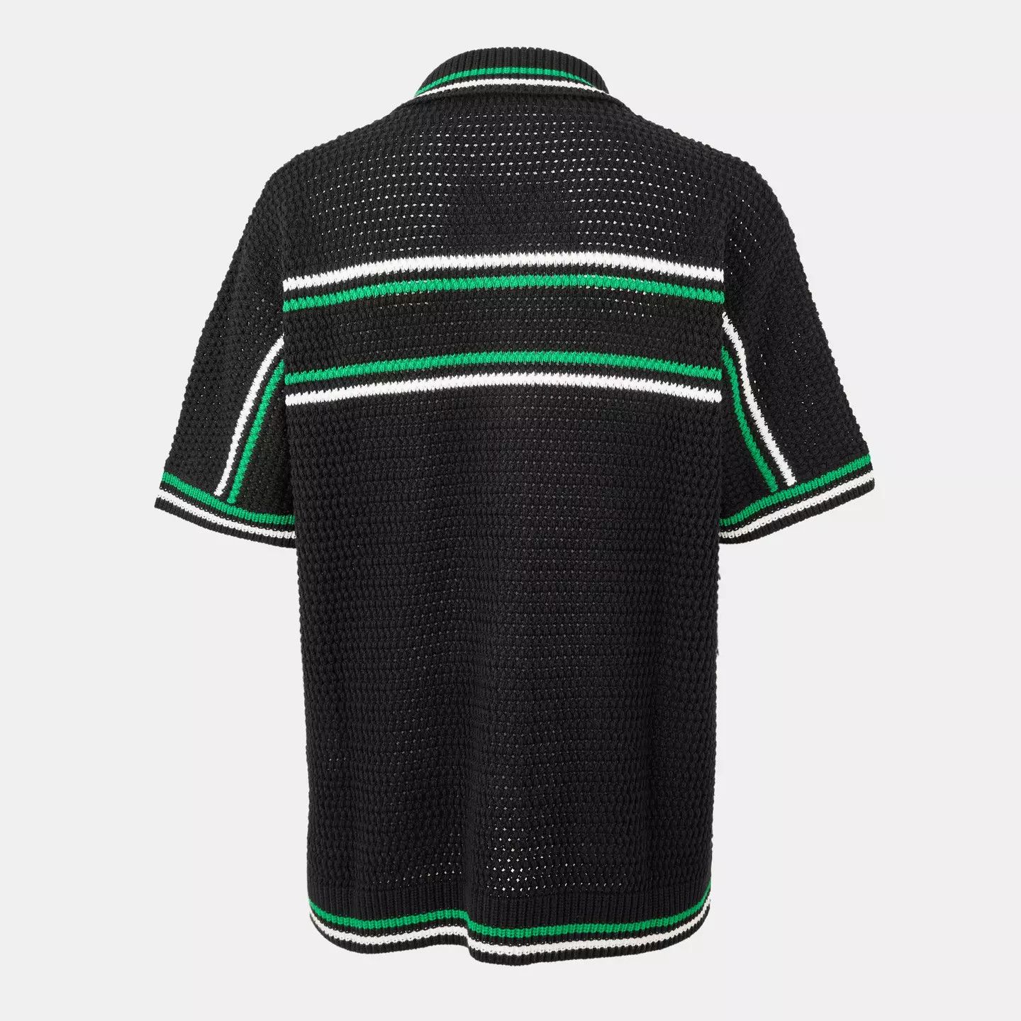Casablanca o1g2r1mq0426 Knitted Shirt in Black Size US S / EU 44-46 / 1 - 2 Thumbnail