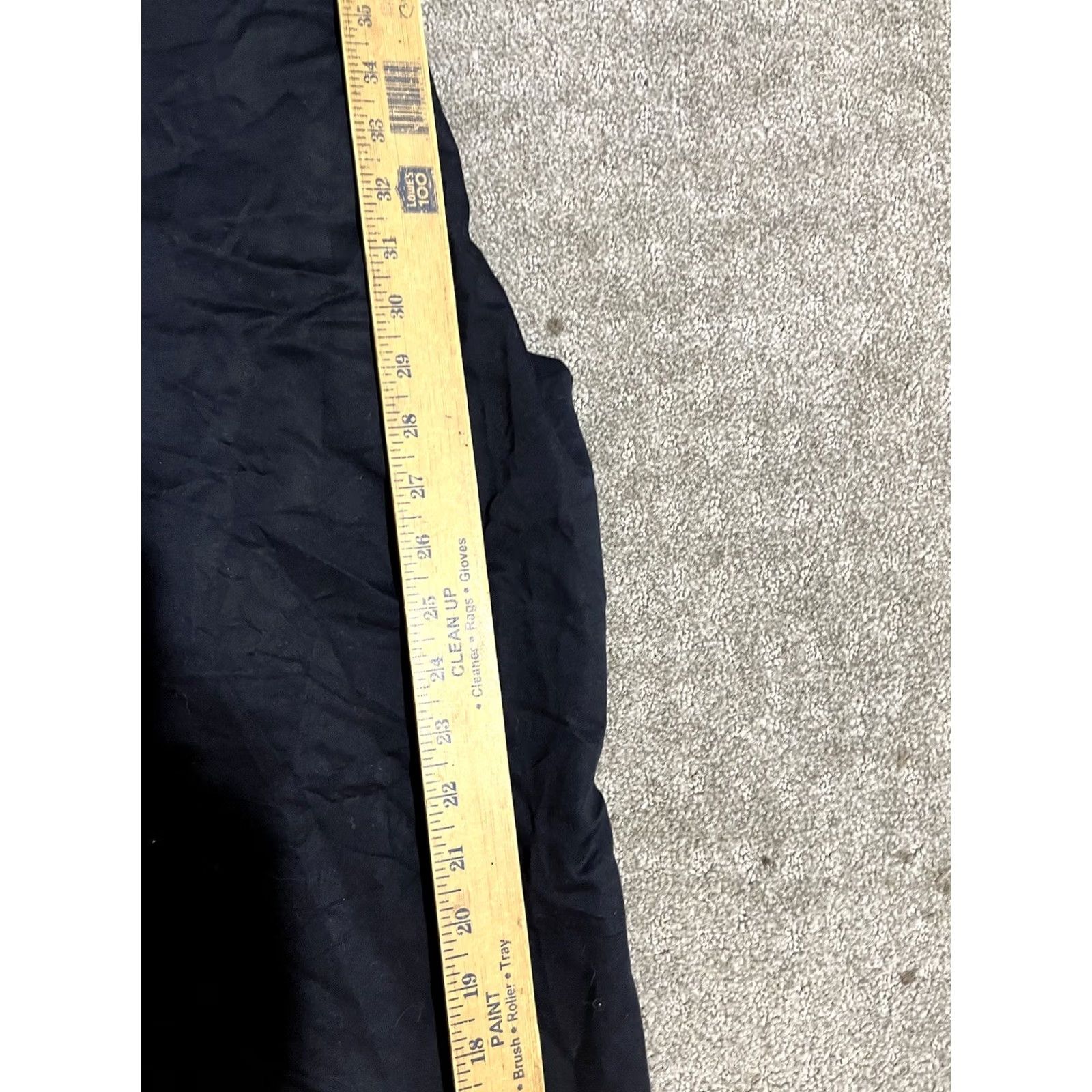 Calvin Klein CALVIN KLEIN Women's Pants Size 8 Black Straight Leg Chino Stretch Mid Rise Size 30" / US 8 / IT 44 - 6 Thumbnail