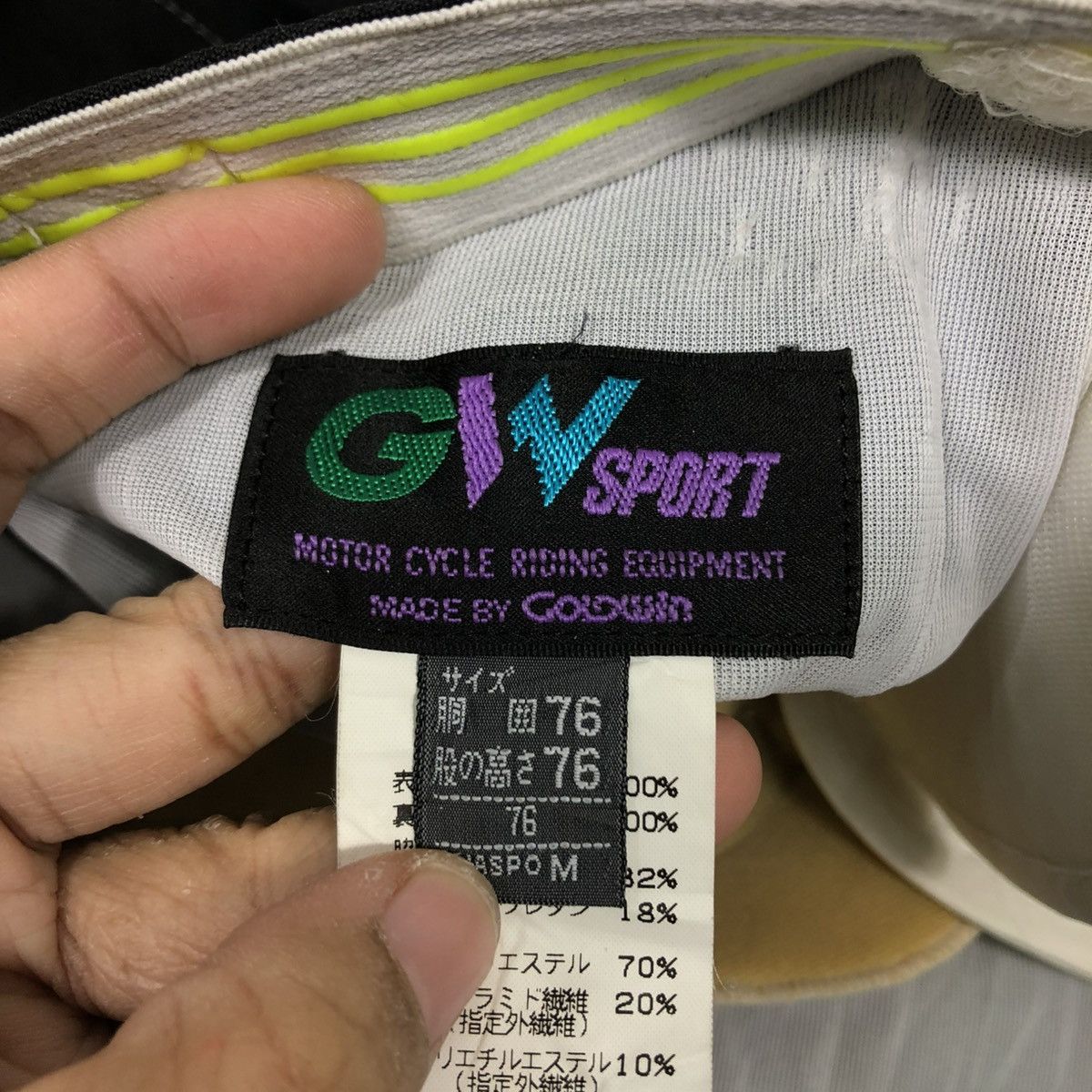 Other 🔥VINTAGE MOTOR CYCLE RIDING EQUIPMENT GW SPORT GOLDWIN Size US 28 / EU 44 - 20 Thumbnail