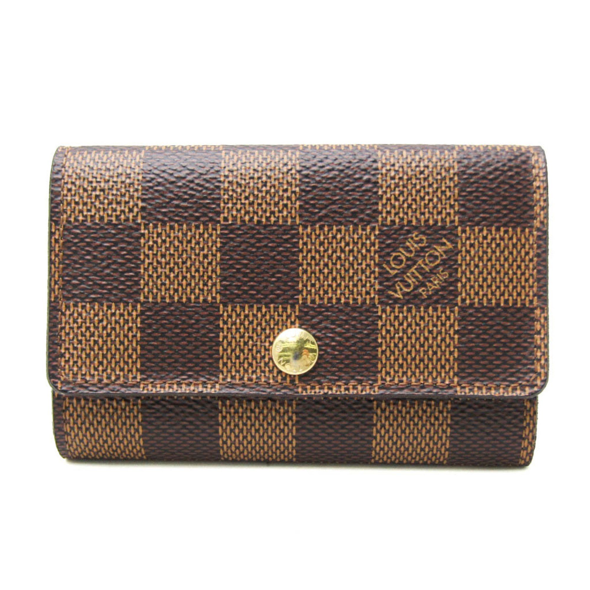 Louis Vuitton Louis Vuitton Damier Multicles 6 N62630 Men,Women Damier Canvas Key Case Ebene Size ONE SIZE - 1 Thumbnail