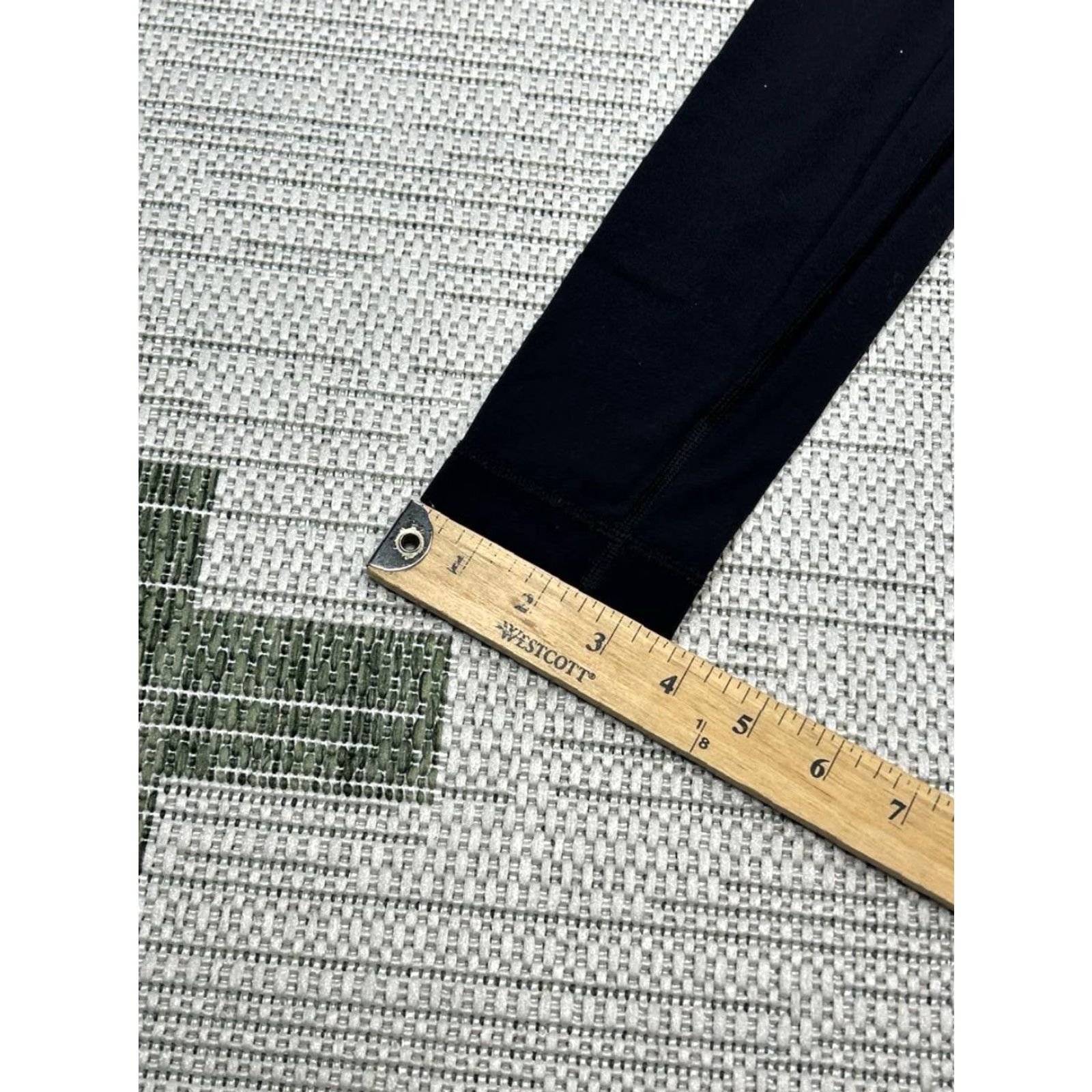 Lululemon Lululemon Wunder Train High Rise 25 Tight Leggings Womens 2 Black Logo Mid Rise Size 26" / US 2 / IT 38 - 7 Thumbnail