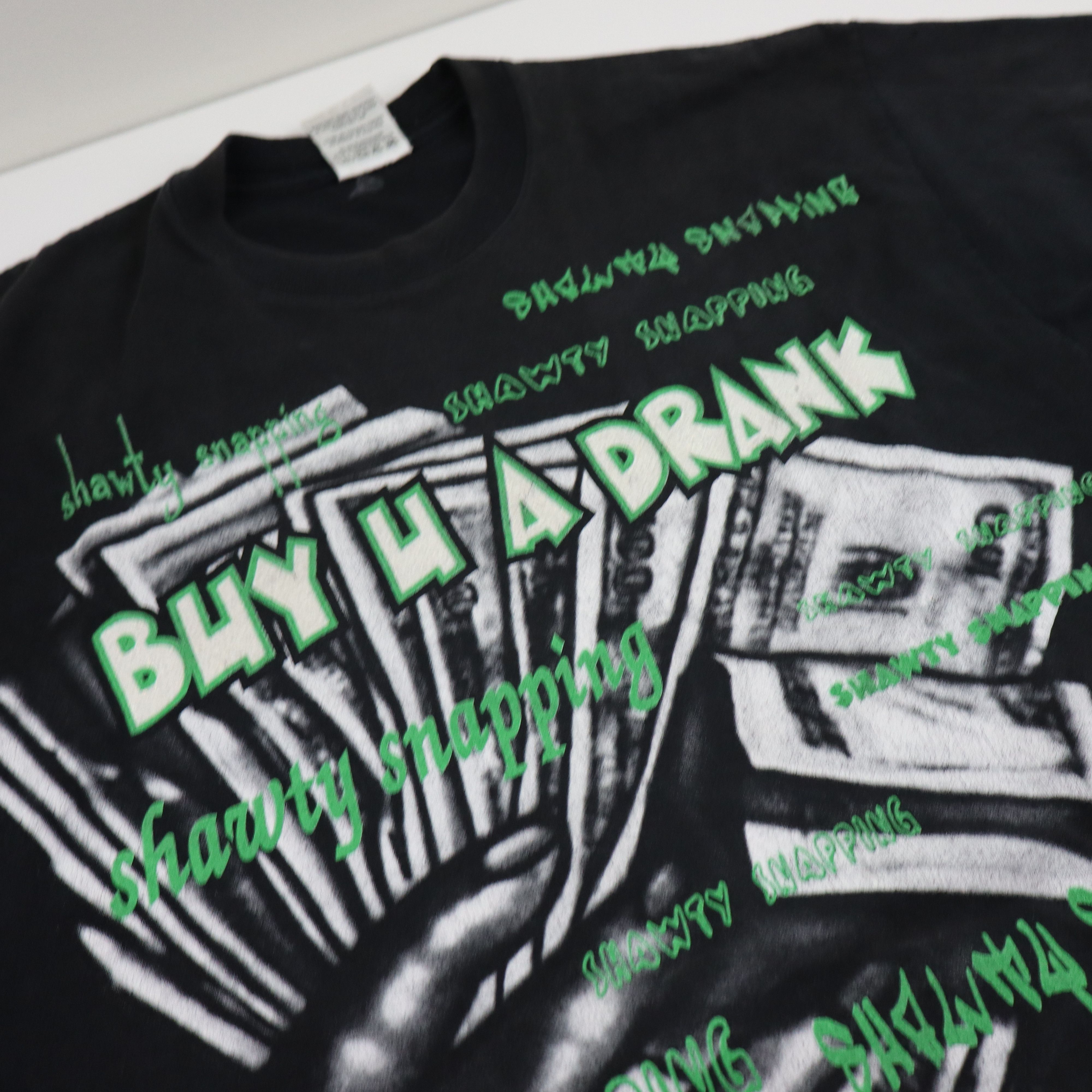 Vintage T-Pain Buy U A Drank Promo Rap Tee Shirt Rare Large XL Size US XL / EU 56 / 4 - 7 Thumbnail