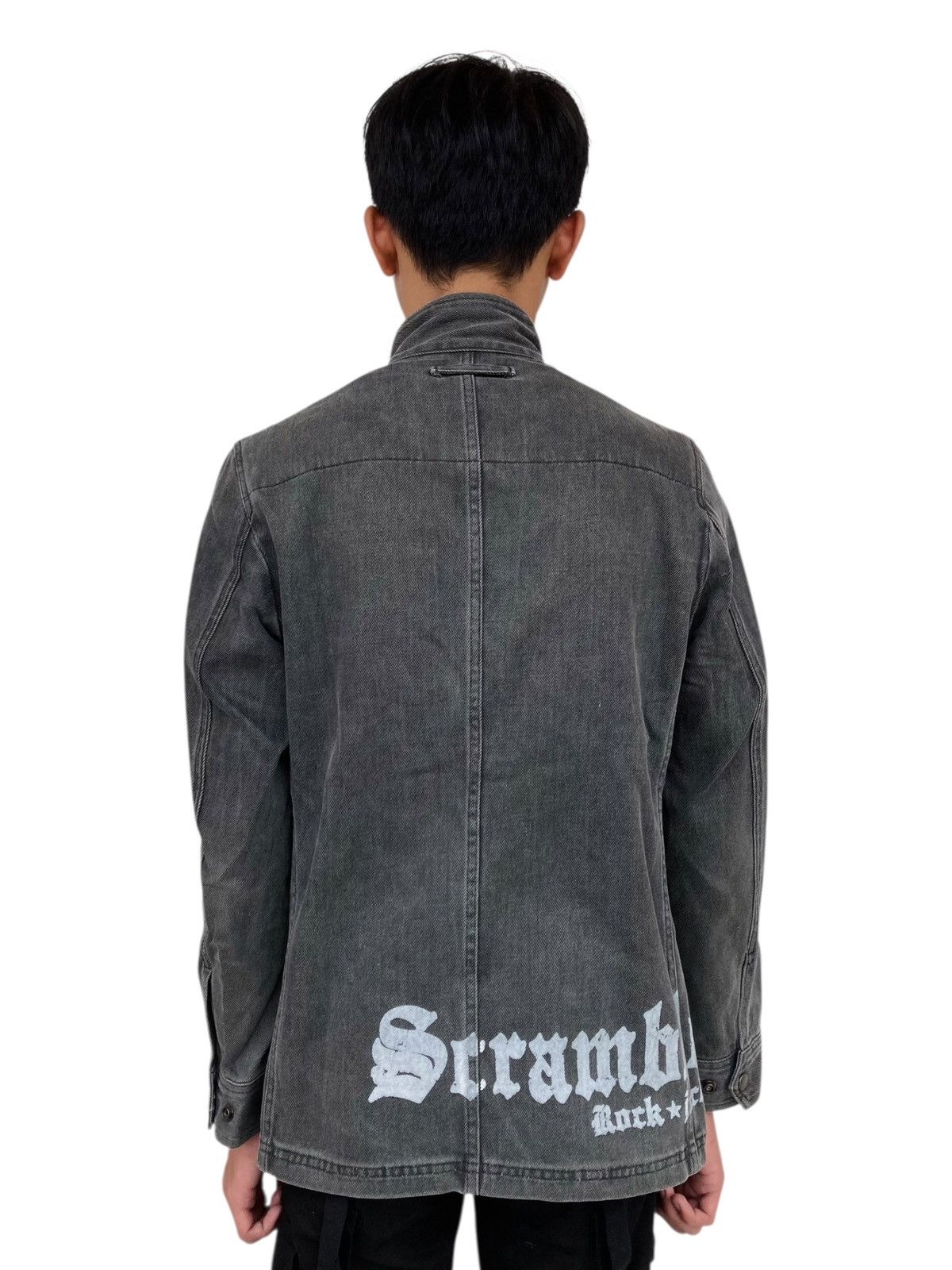 If Six Was Nine 2000s Rupert - Let It Rock Denim Jacket Size US L / EU 52-54 / 3 - 3 Thumbnail