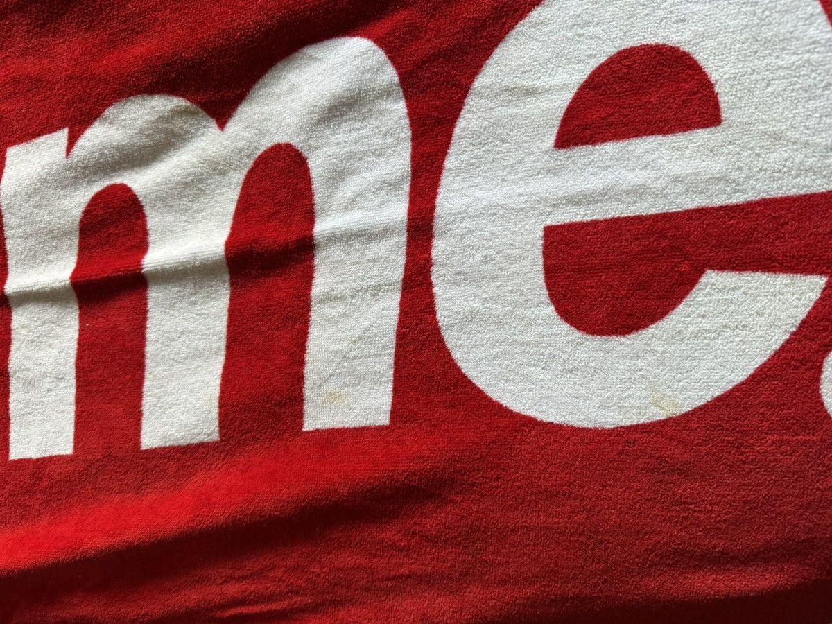 Supreme SUPREME CLASSIC LOGO BEACH TOWEL SS12 Size ONE SIZE - 4 Thumbnail