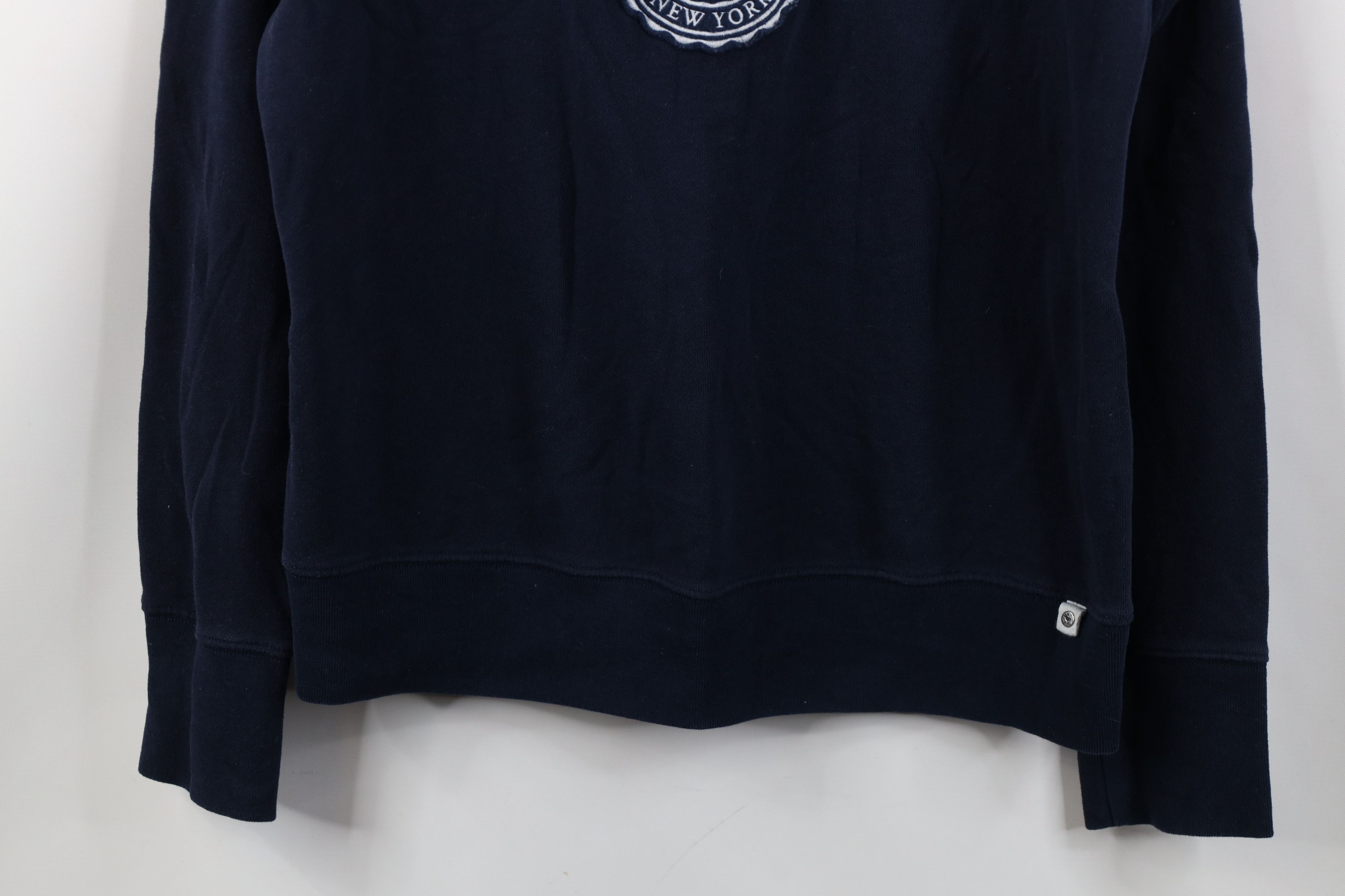 Abercrombie & Fitch Vintage 90s Y2K Abercrombie & Fitch Crewneck Sweatshirt Blue Size XL / US 12-14 / IT 48-50 - 3 Thumbnail