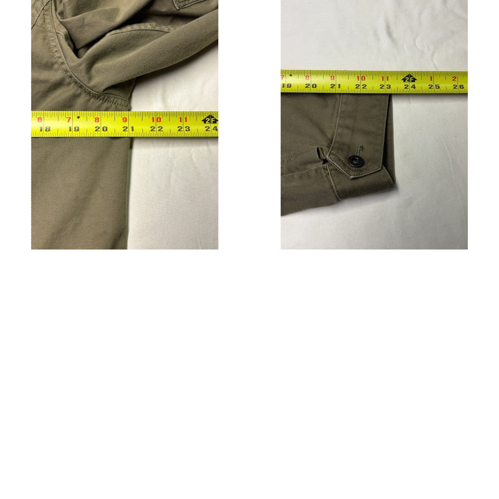 Orvis VINTAGE Orvis Womens Olive Green Utility Field Jacket Cotton Stretch Size L Size L / US 10 / IT 46 - 8 Thumbnail
