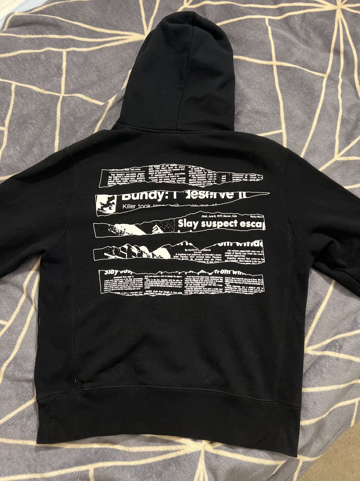 Revenge Revenge Bundy Hoodie Black Size US M / EU 48-50 / 2 - 2 Thumbnail