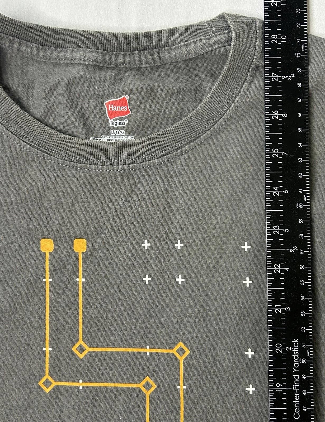Hanes Vintage JL Audio TUN Gray Shirt Mens Large Speakers Tuning Size US L / EU 52-54 / 3 - 2 Thumbnail
