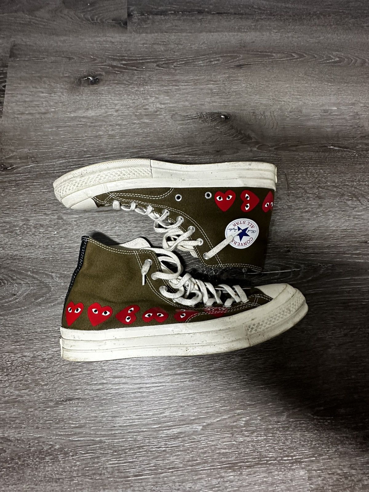 Comme des Garcons × Converse COMMES des Garcon PLAY Chuck 70 Size US 11 / EU 44 - 2 Thumbnail