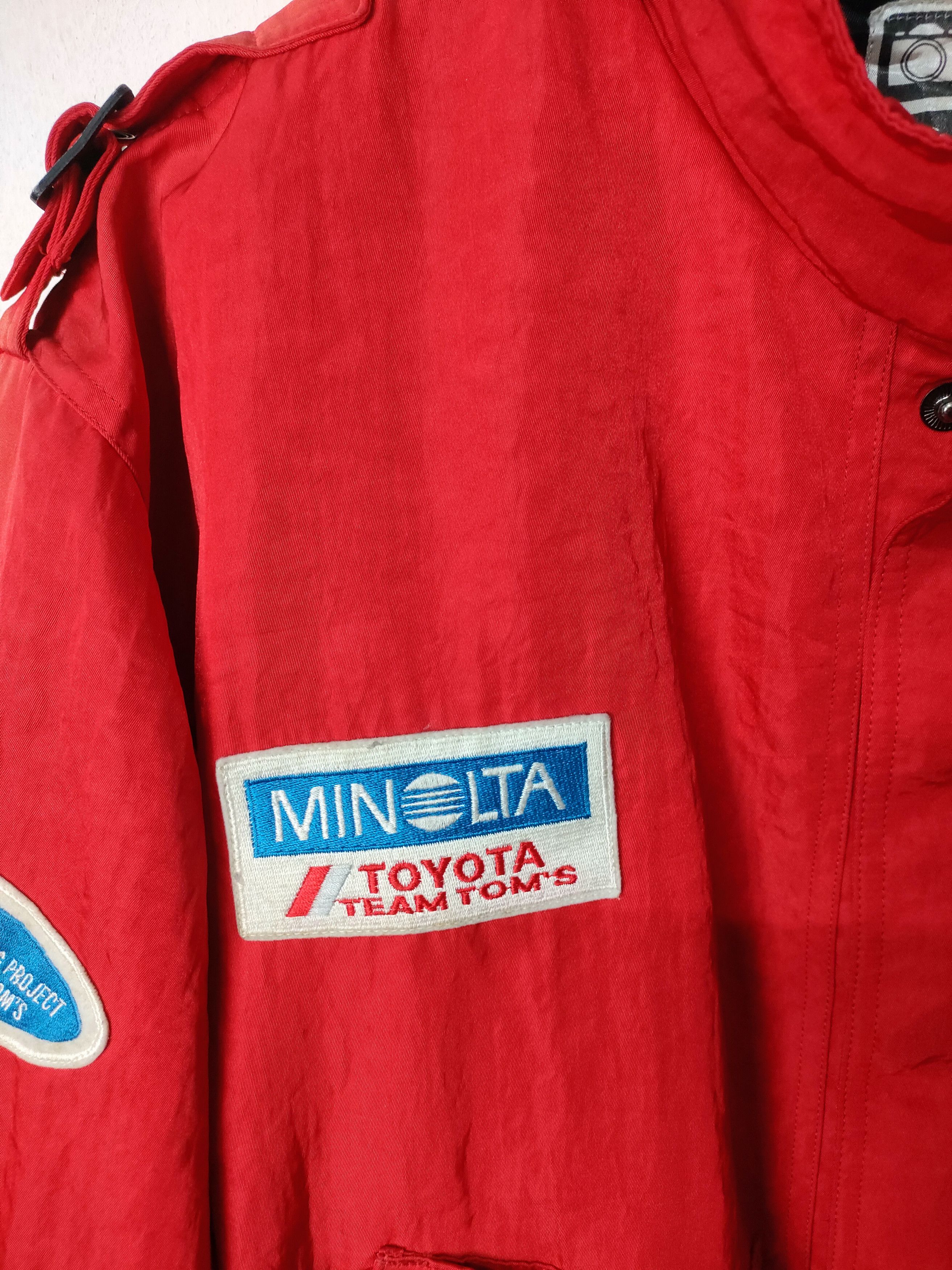 Vintage MINOLTA Toyota Team Tom's Bomber Jacket