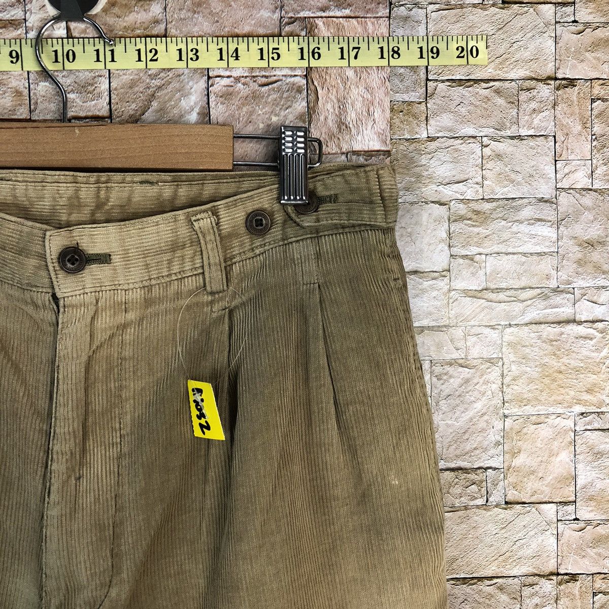 Vintage Japan vintage faded Brown Corduroy Pants #A1032 Size US 29 - 8 Thumbnail